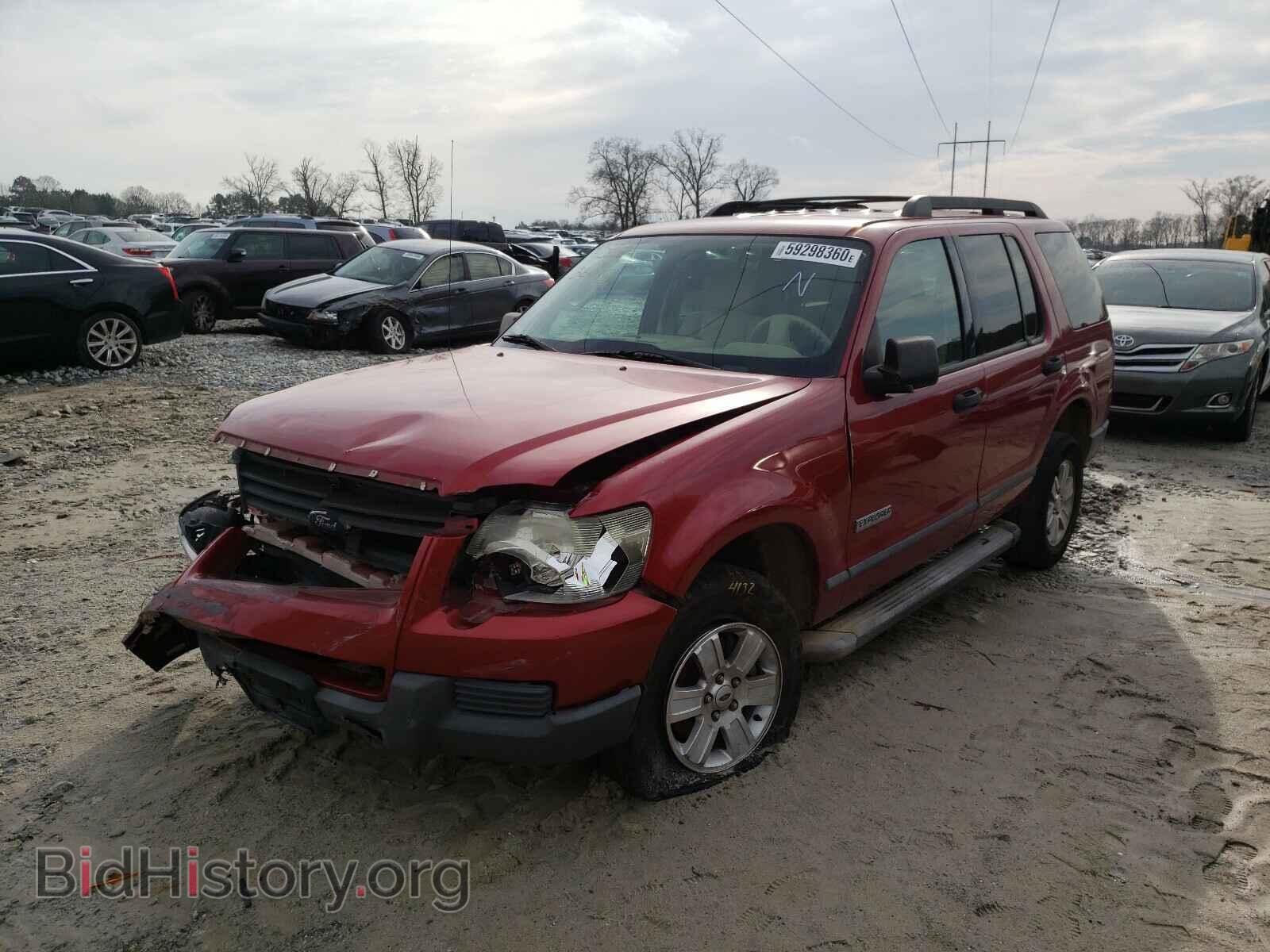 2006 FORD EXPLORER - VIN: 1FMEU62E16ZA07240 - Фото 2