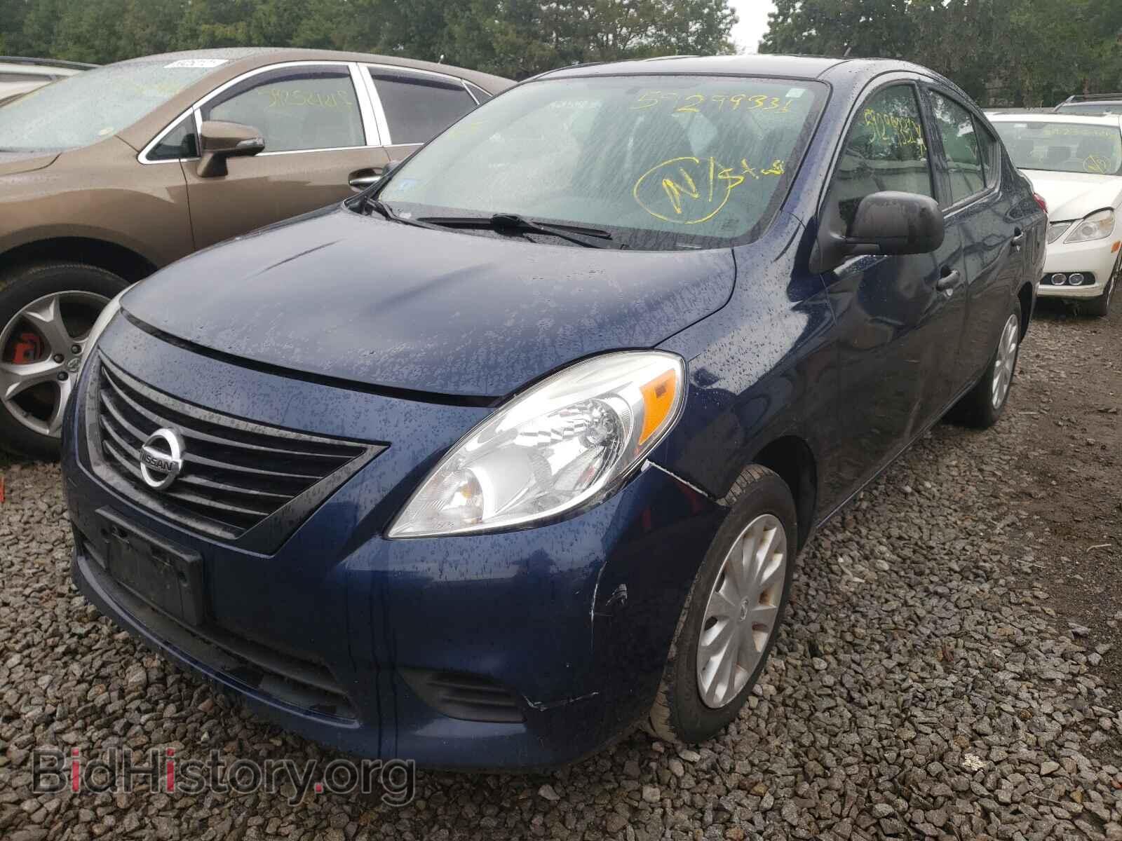 2012 NISSAN VERSA - VIN: 3N1CN7AP5CL855001 - Фото 2