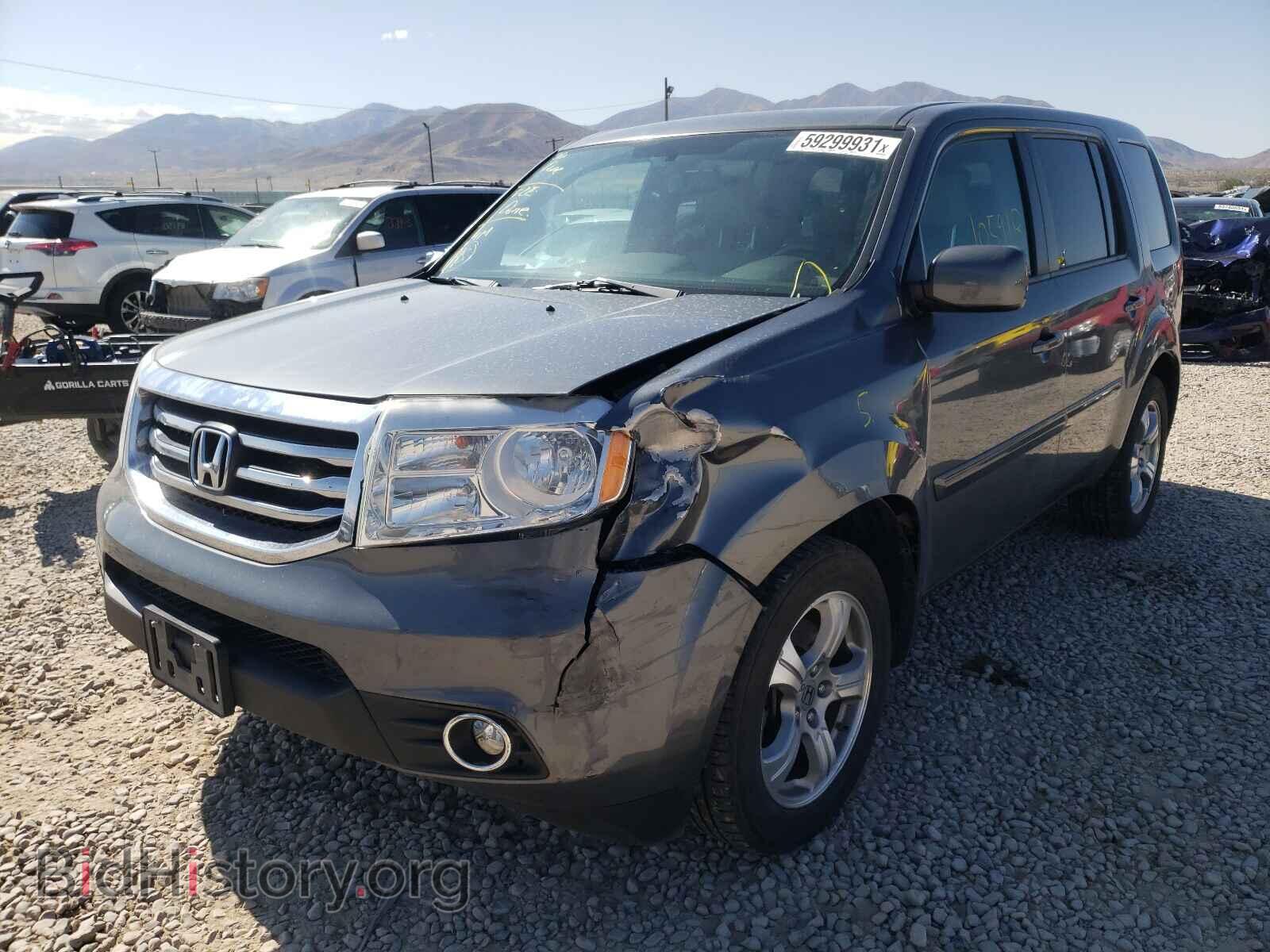 2013 HONDA PILOT - VIN: 5FNYF4H58DB014695 - Фото 2