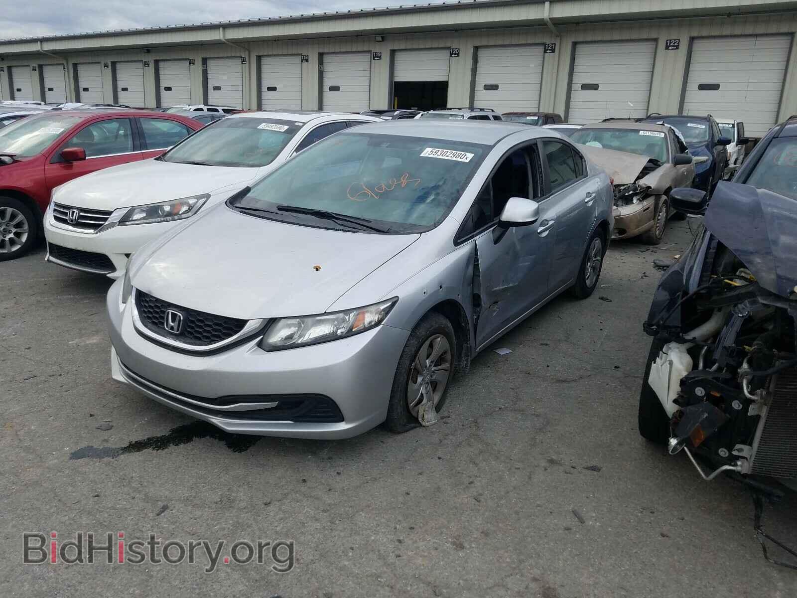 2013 HONDA CIVIC - VIN: 19XFB2F59DE063193 - Фото 2