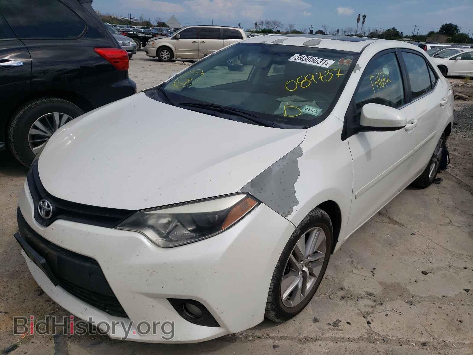 2014 TOYOTA COROLLA - VIN: 5YFBPRHE2EP089737 - Photo 2