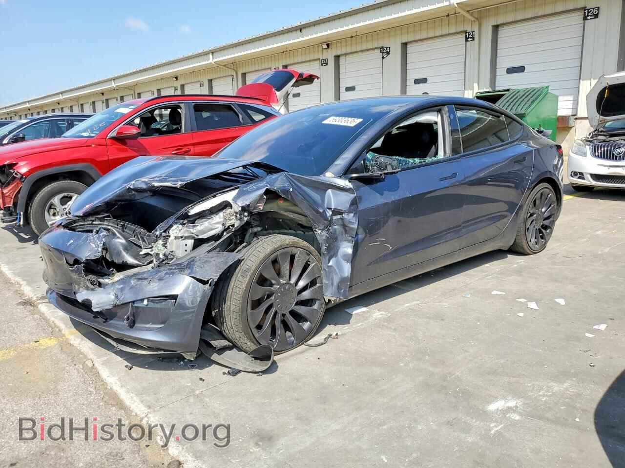 Фотография 5YJ3E1EC9NF299214 - TESLA MODEL 3 2022