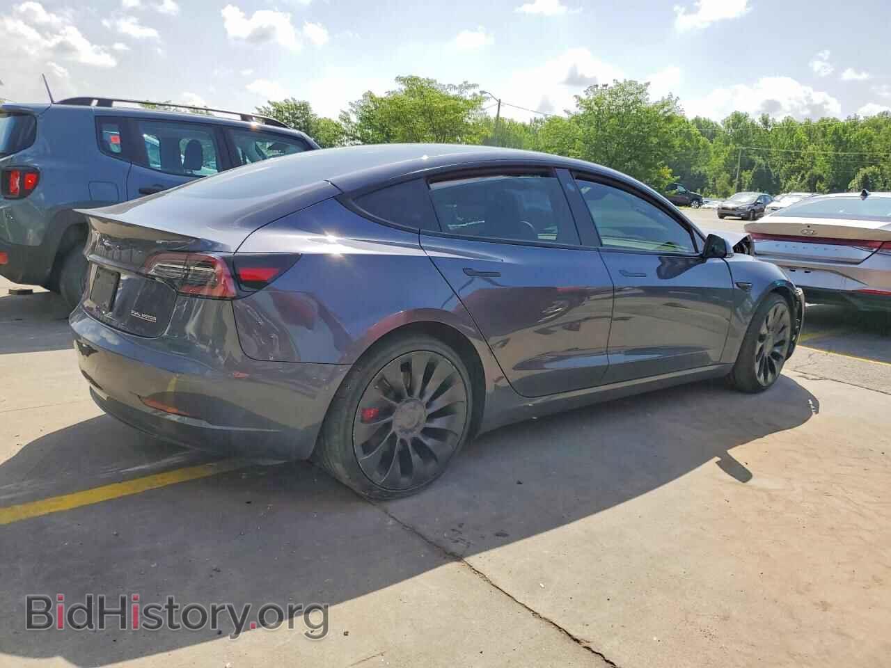 2022 TESLA MODEL 3 - VIN: 5YJ3E1EC9NF299214 - Фото 3