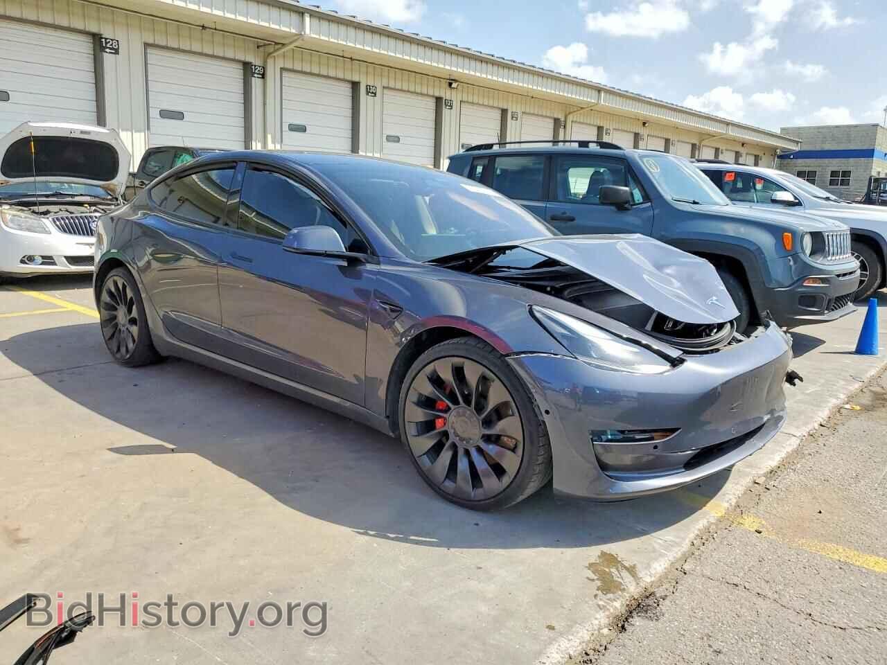 2022 TESLA MODEL 3 - VIN: 5YJ3E1EC9NF299214 - Фото 4