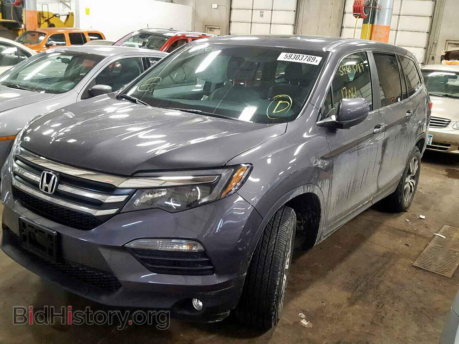 2018 HONDA PILOT - VIN: 5FNYF6H57JB049199 - Фото 2