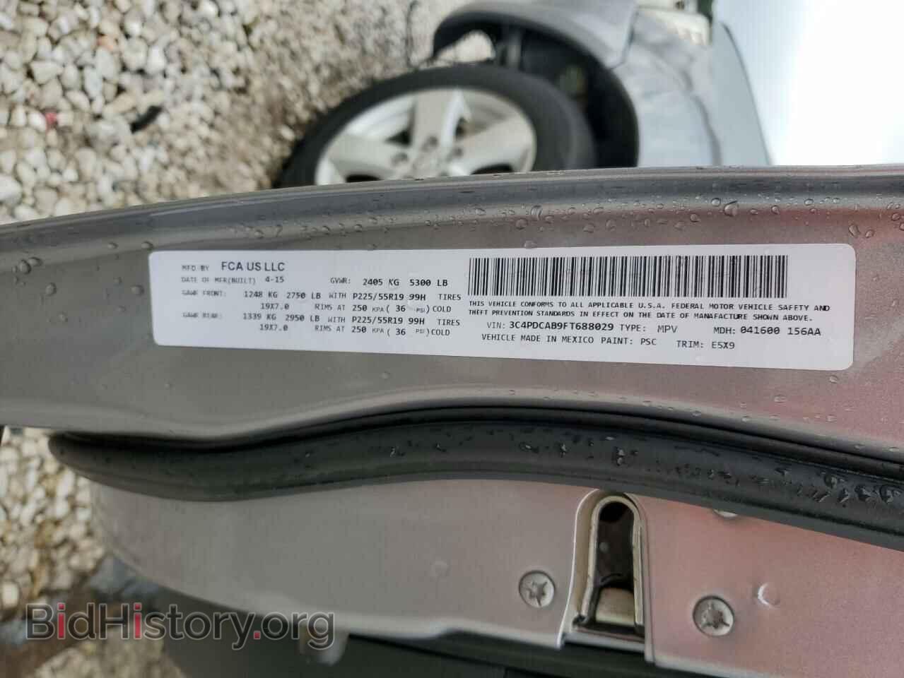 2015 DODGE JOURNEY - VIN: 3C4PDCAB9FT688029 - Photo 13
