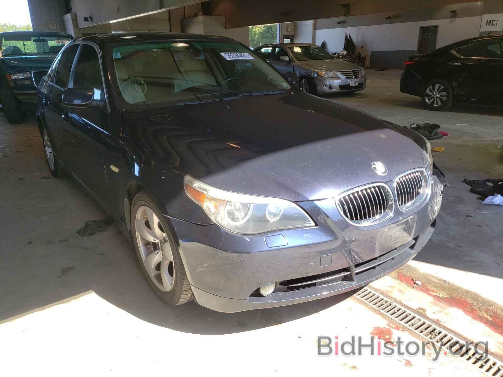 Photo WBANE535X6CK87119 - BMW 5 SERIES 2006