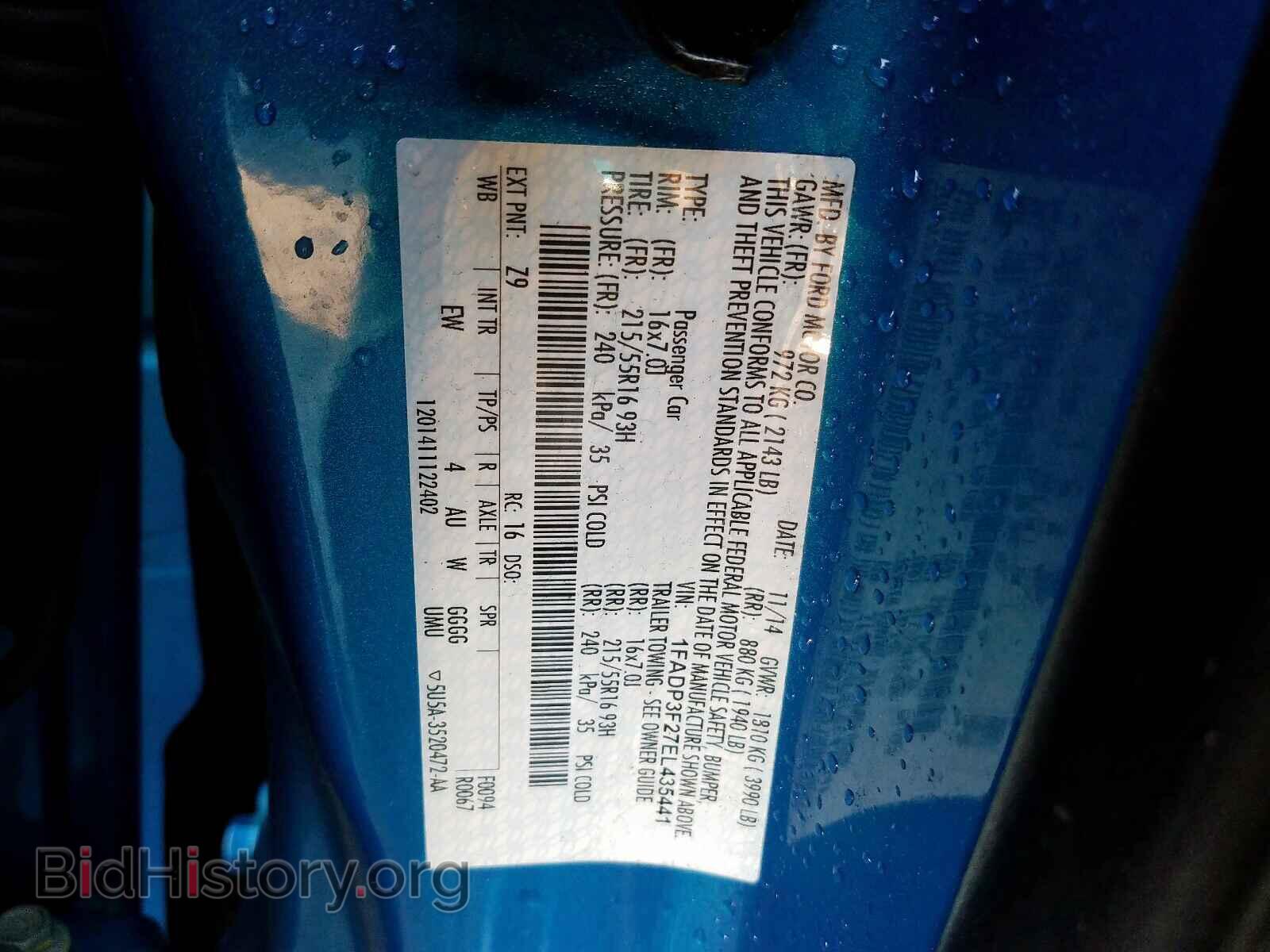 2014 FORD FOCUS - VIN: 1FADP3F27EL435441 - Photo 10
