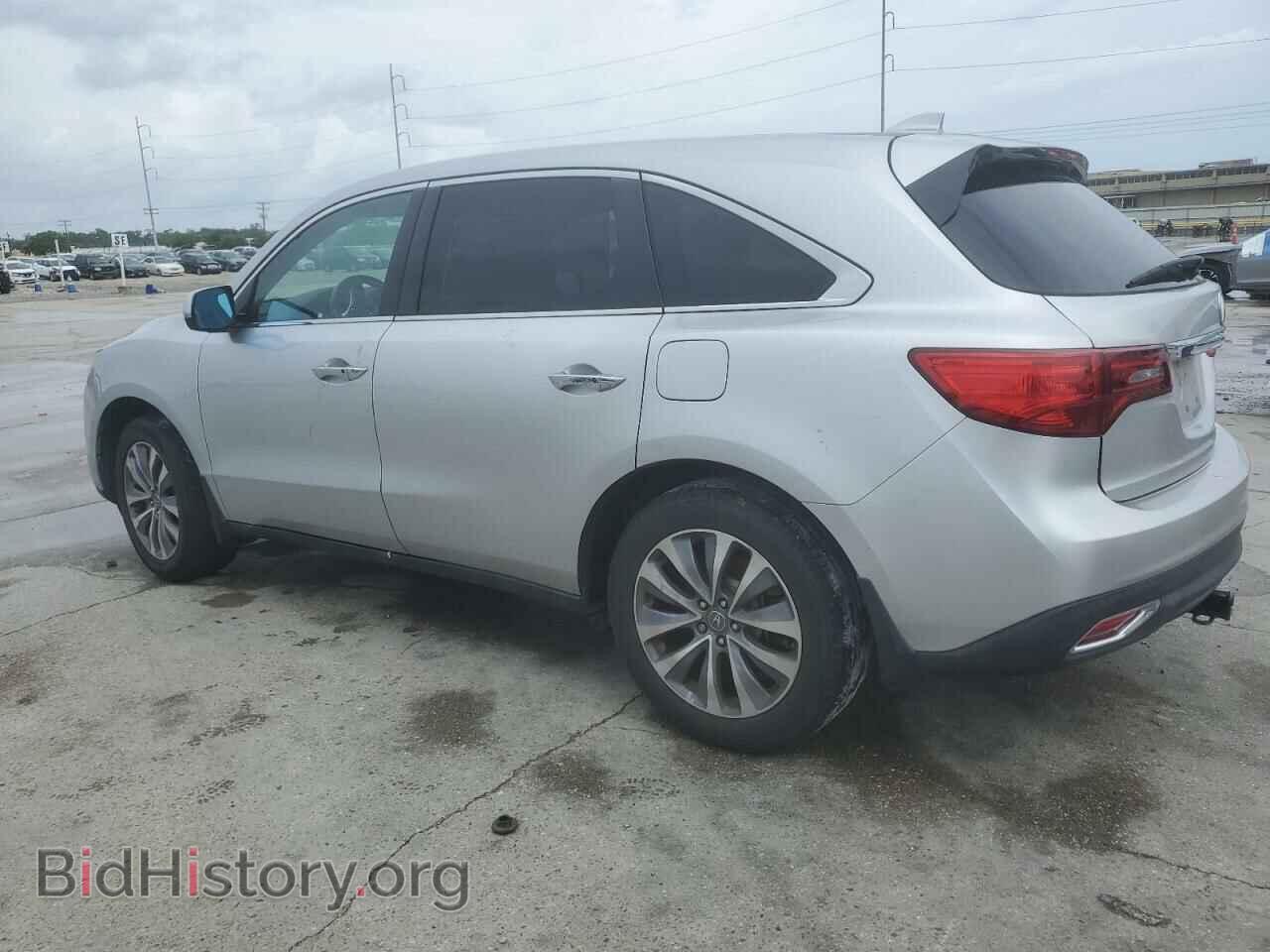 2014 ACURA MDX - VIN: 5FRYD3H69EB007893 - Фото 2