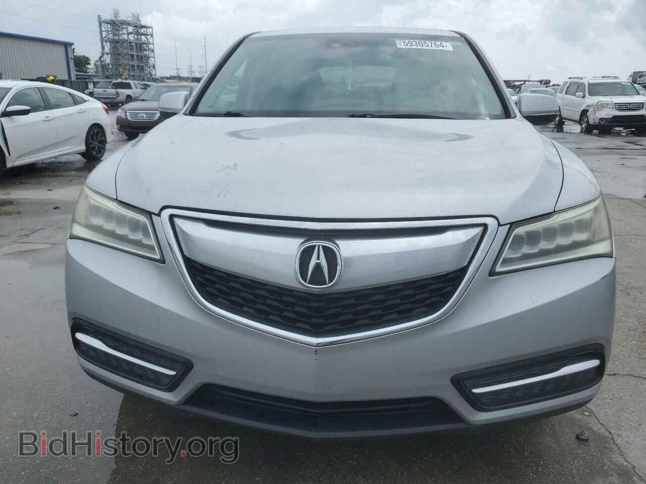 2014 ACURA MDX - VIN: 5FRYD3H69EB007893 - Фото 5