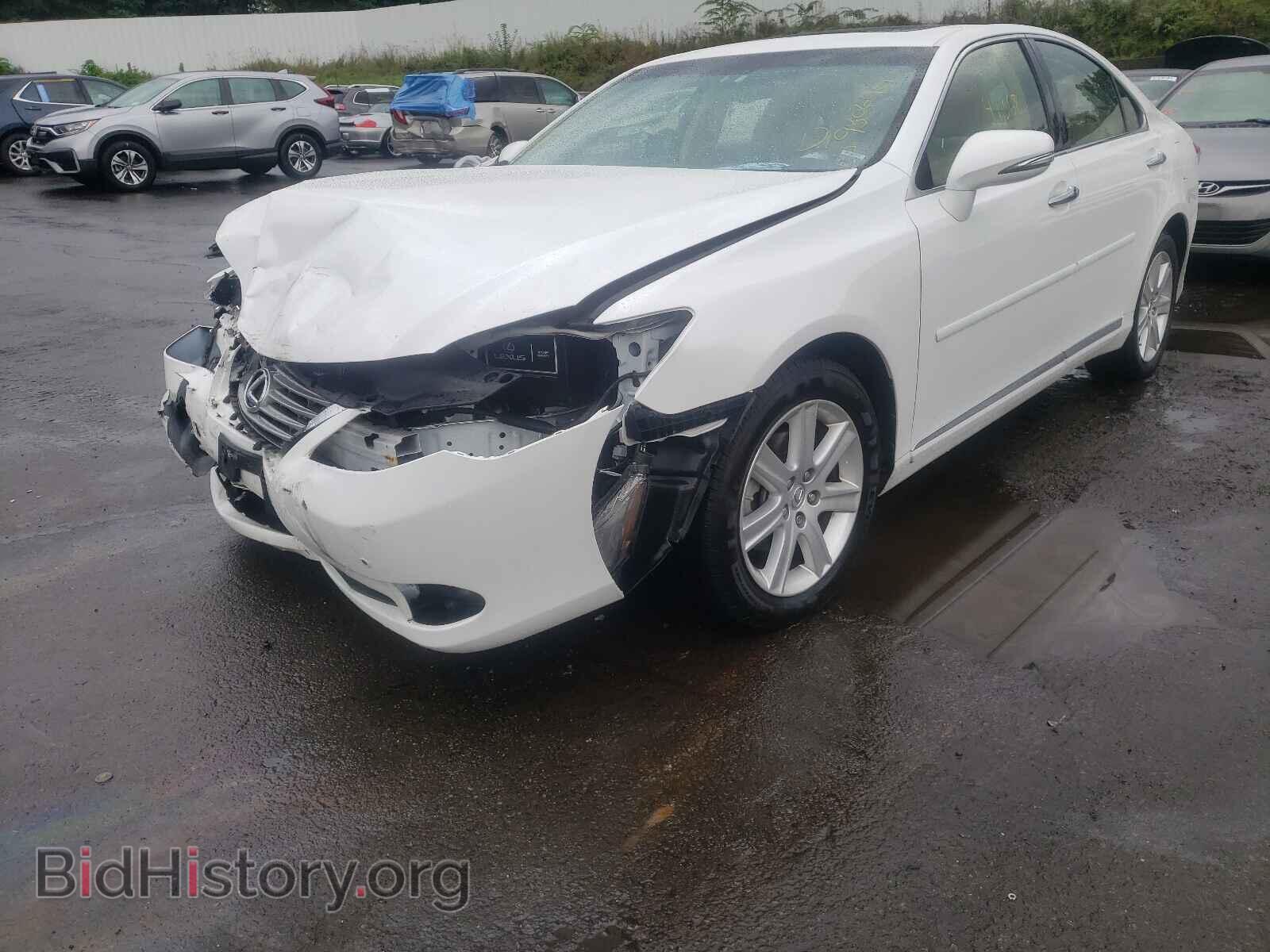 2012 LEXUS ES350 - VIN: JTHBK1EG2C2503891 - Фото 2