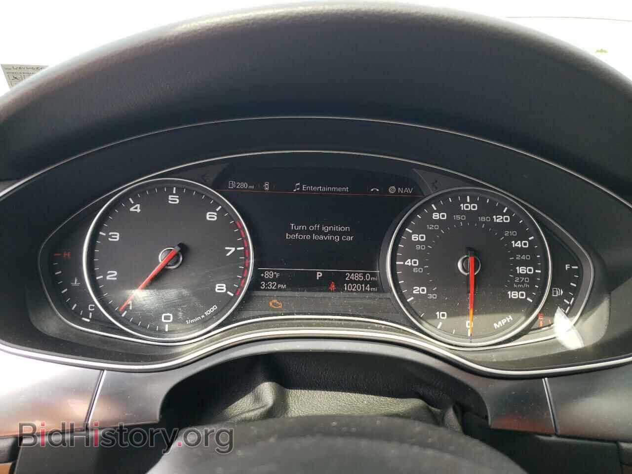 2014 AUDI A7 - VIN: WAUWGBFC6EN144338 - Фото 9