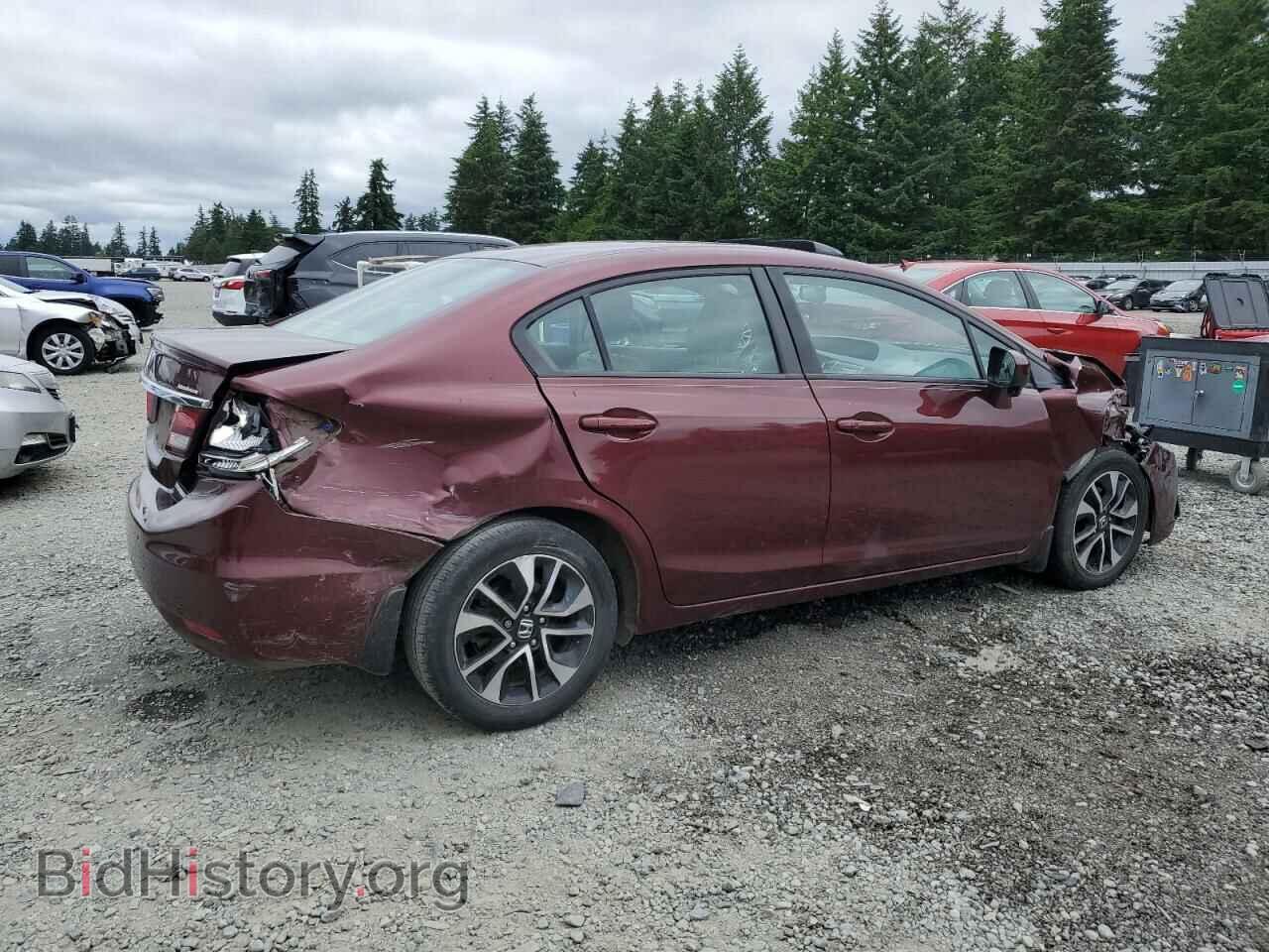 2015 HONDA CIVIC - VIN: 19XFB2F88FE007677 - Фото 3