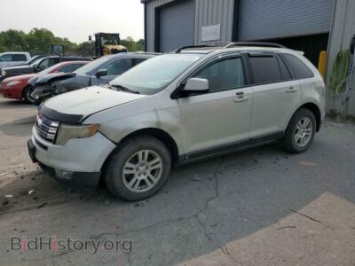 2007 Ford EDGE SEL, cream — VIN 2FMDK48C17BA95819, Copart