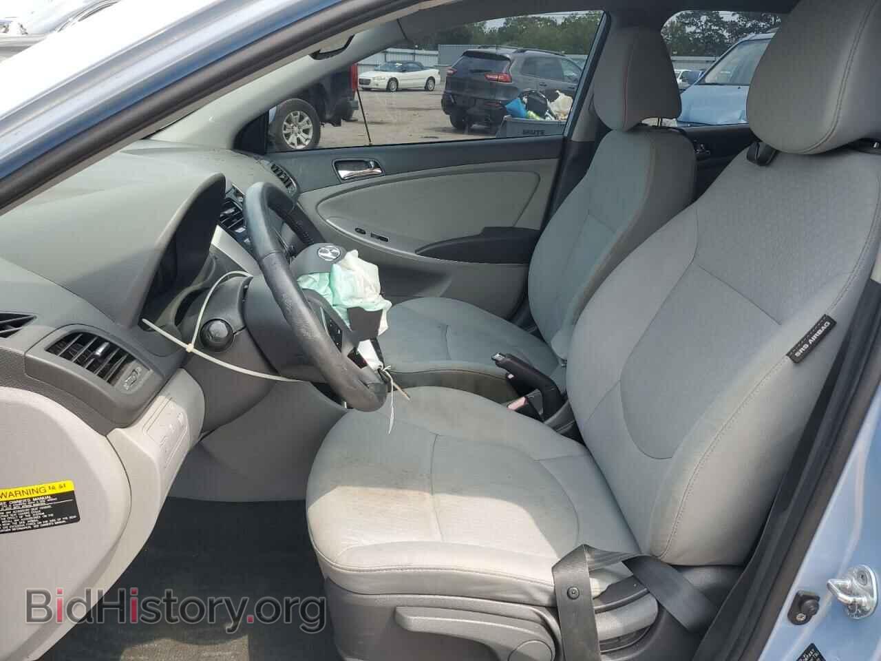 2012 HYUNDAI ACCENT - VIN: KMHCU5AE9CU032849 - Фото 7