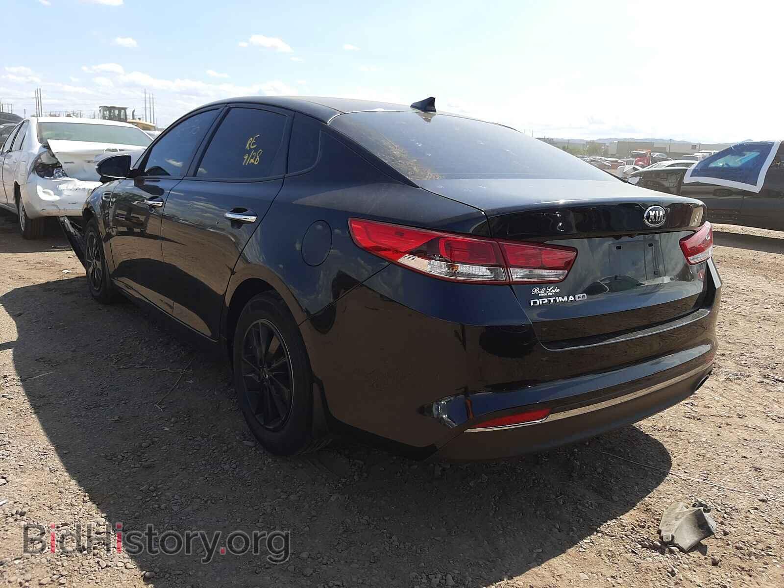2016 KIA OPTIMA - VIN: KNAGT4L30G5105375 - Фото 3