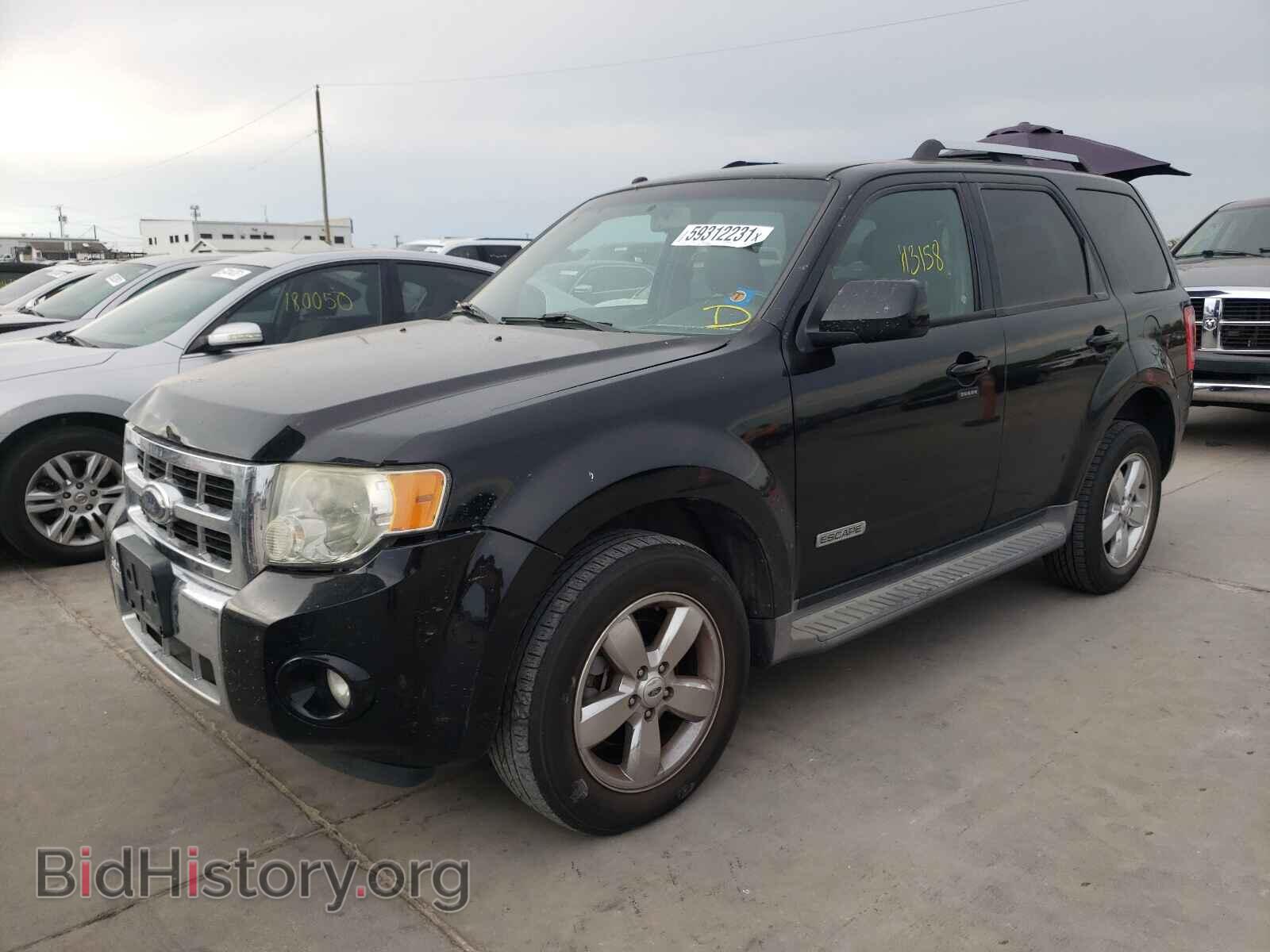 2008 FORD ESCAPE - VIN: 1FMCU04148KE51805 - Фото 2