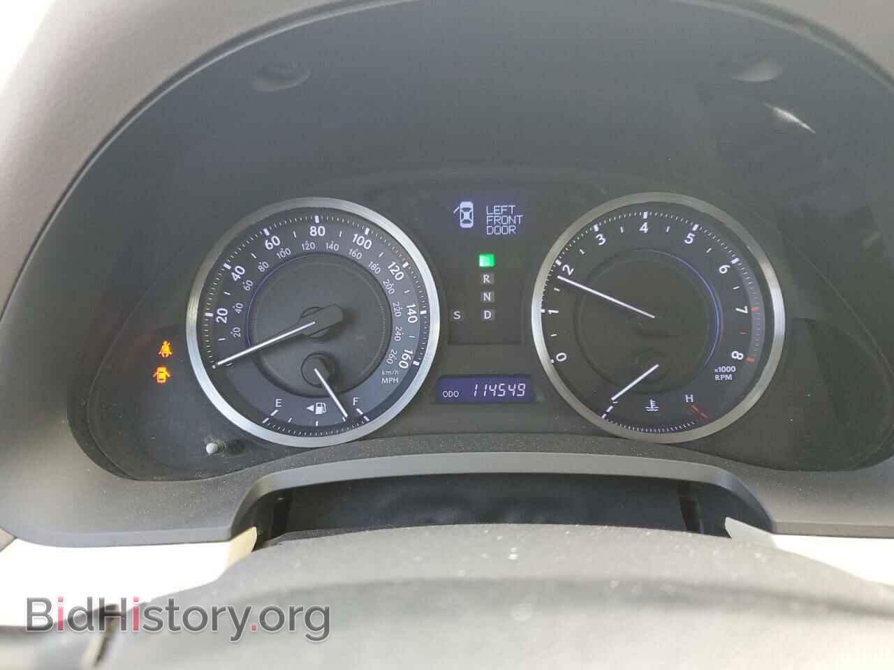 2012 LEXUS IS - VIN: JTHBF5C21C5184601 - Photo 9