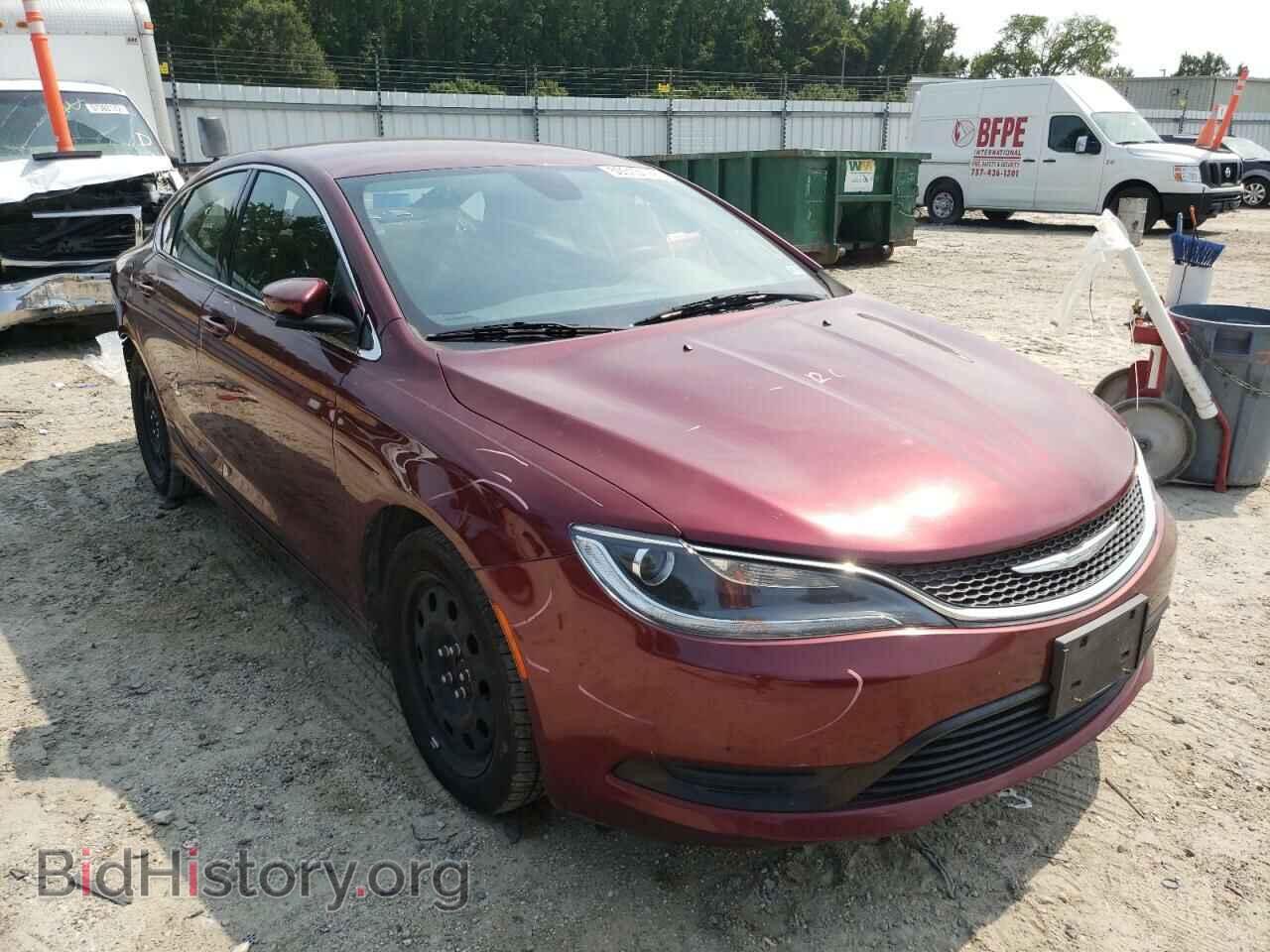 Фотография 1C3CCCFB8GN110021 - CHRYSLER 200 2016
