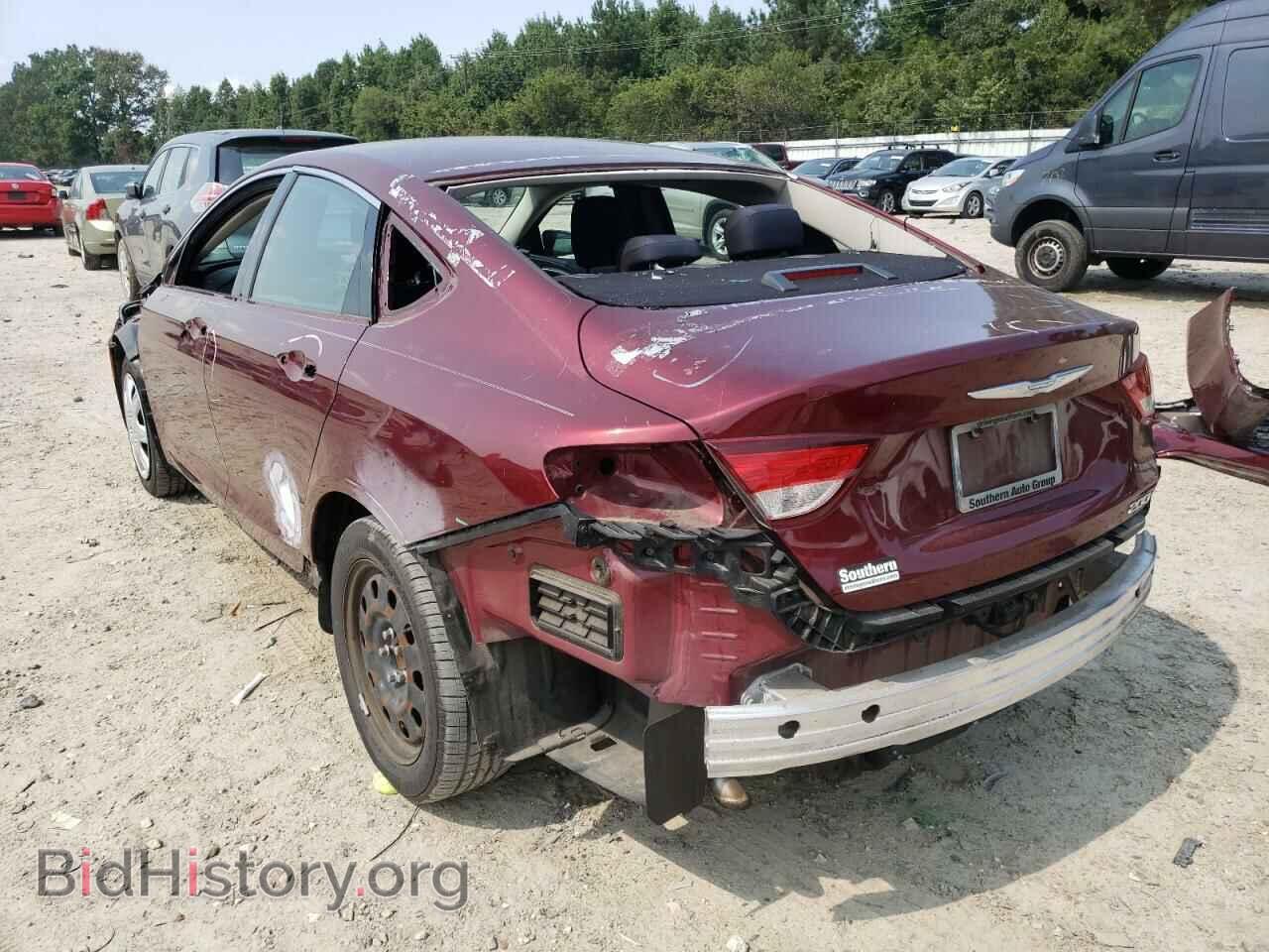 2016 CHRYSLER 200 - VIN: 1C3CCCFB8GN110021 - Фото 3