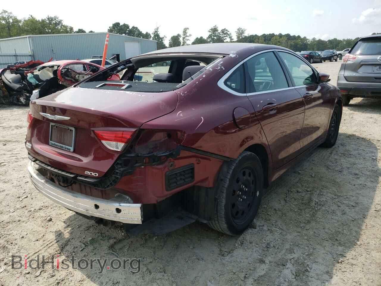 2016 CHRYSLER 200 - VIN: 1C3CCCFB8GN110021 - Фото 4