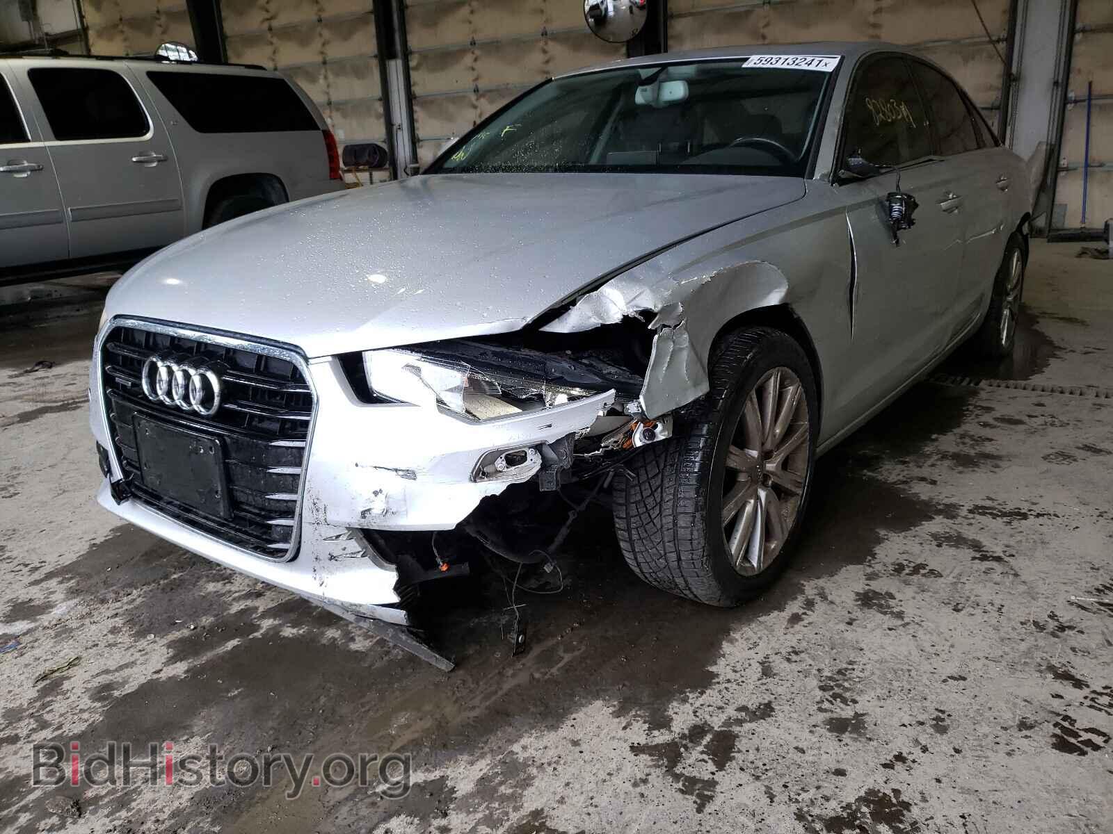 2013 AUDI A6 - VIN: WAUGFAFC8DN074261 - Фото 2