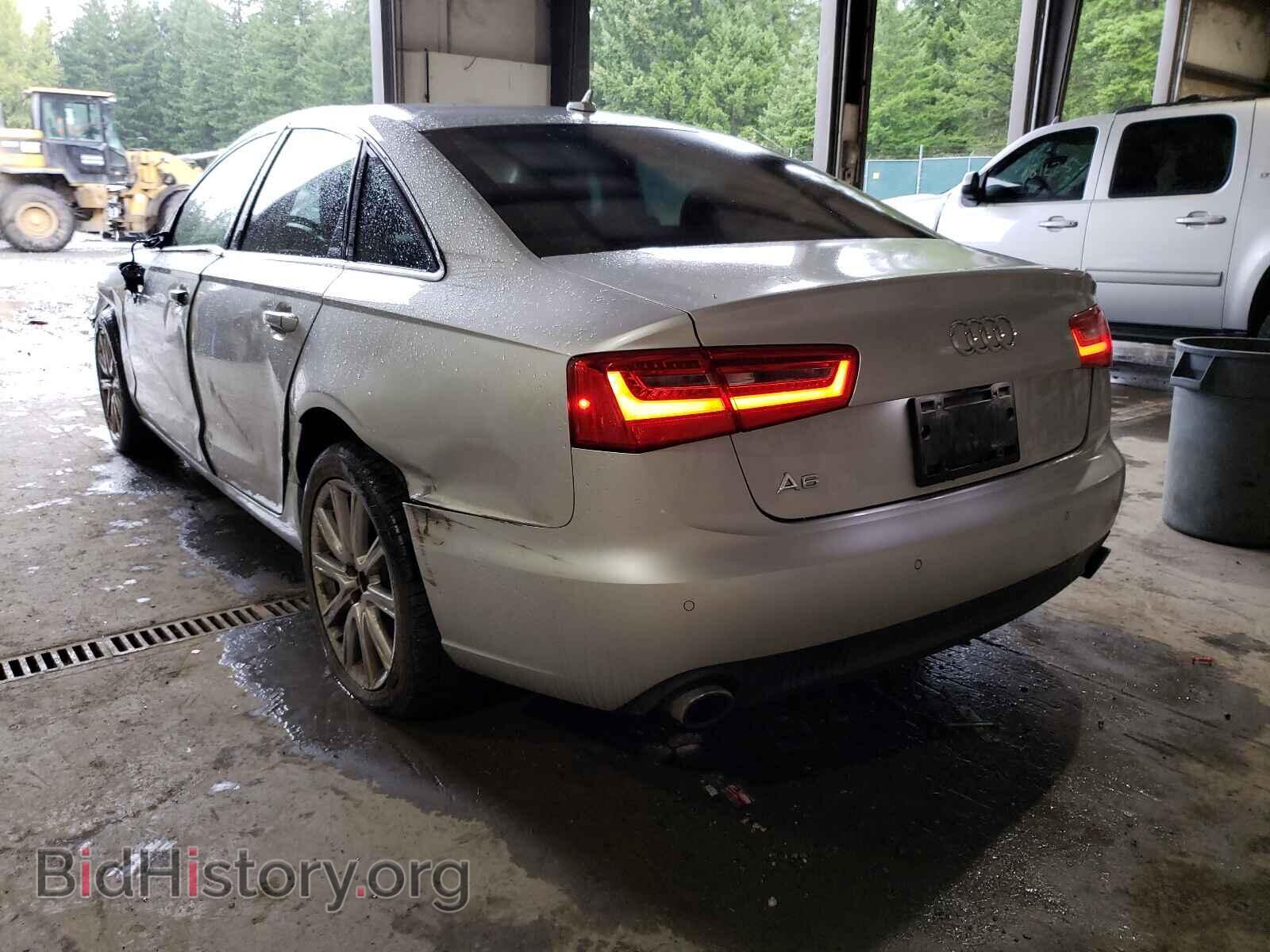 2013 AUDI A6 - VIN: WAUGFAFC8DN074261 - Фото 3