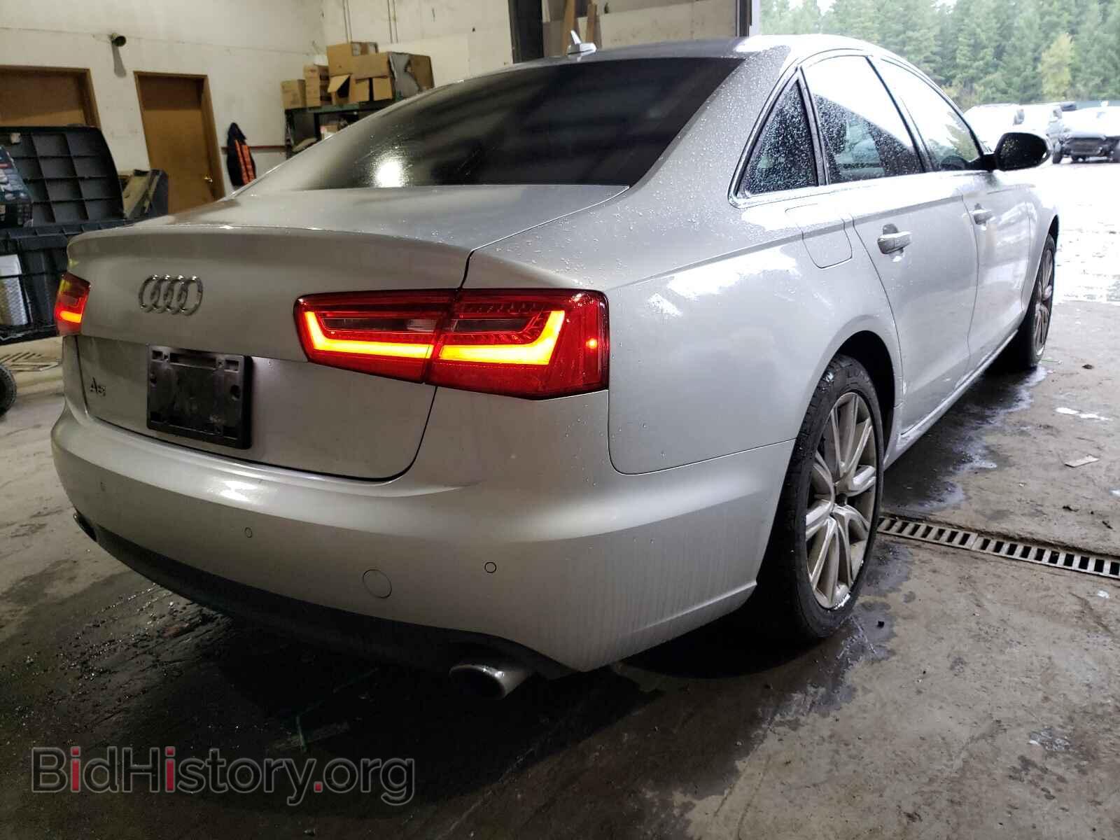 2013 AUDI A6 - VIN: WAUGFAFC8DN074261 - Фото 4