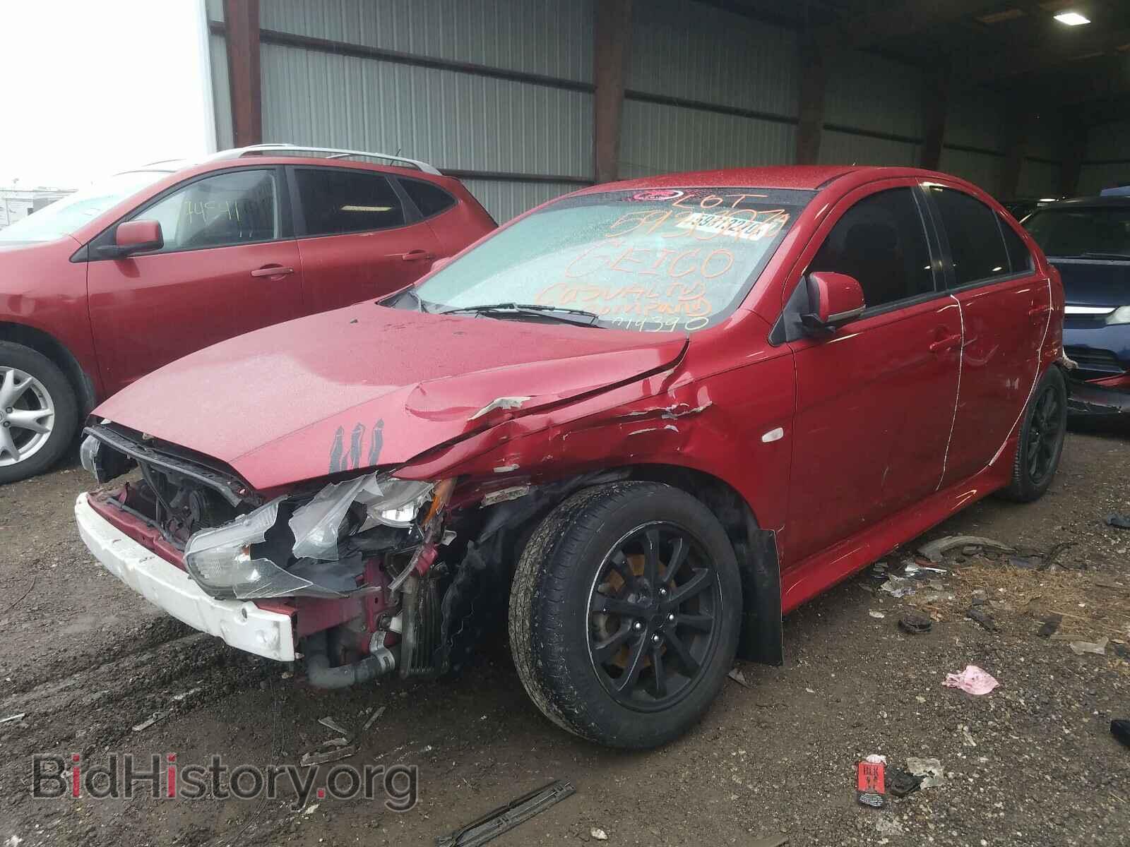 2012 MITSUBISHI LANCER - VIN: JA32V2FW4CU019390 - Фото 2