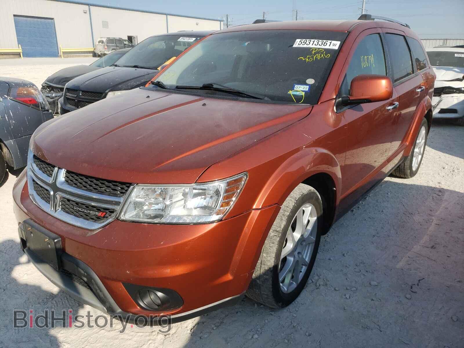 2012 DODGE JOURNEY - VIN: 3C4PDCDG3CT367896 - Фото 2