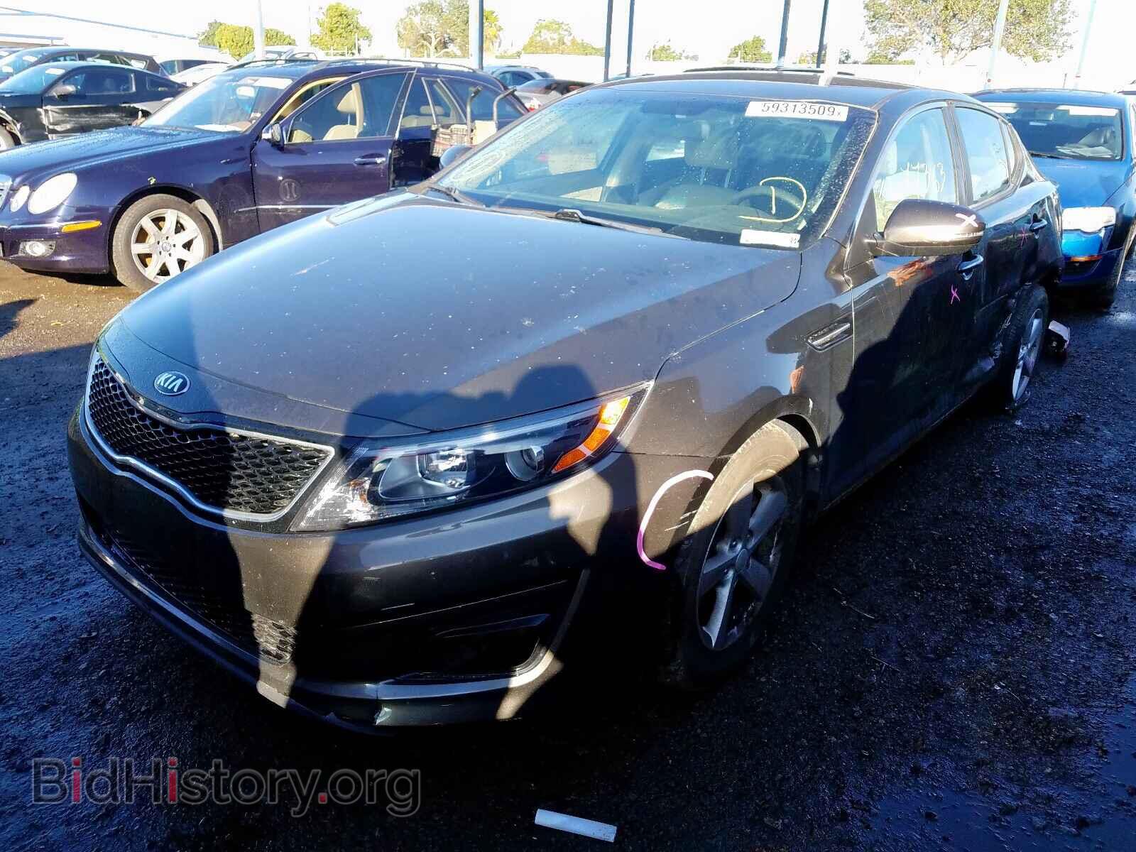 2014 KIA OPTIMA - VIN: 5XXGM4A74EG322913 - Фото 2
