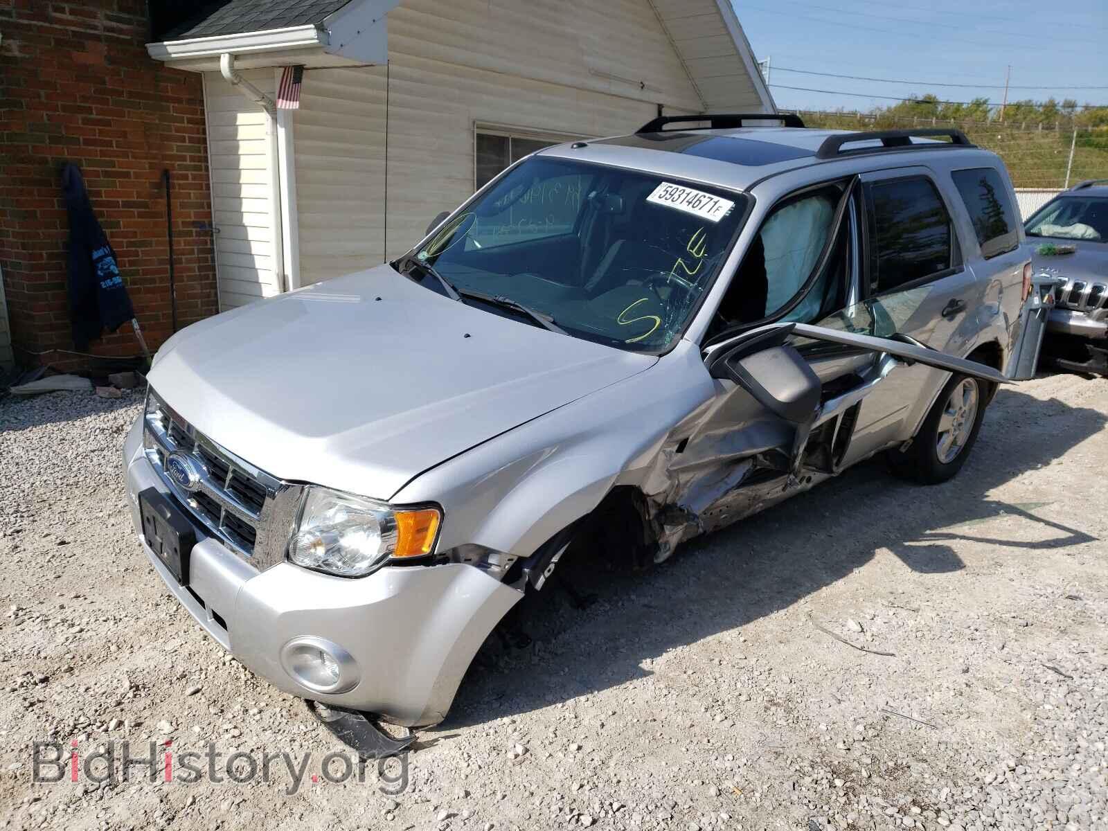 2012 FORD ESCAPE - VIN: 1FMCU0DG3CKB28536 - Фото 2