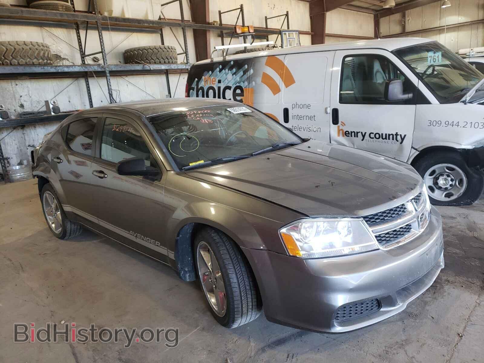 Photo 1C3CDZAB6CN237772 - DODGE AVENGER 2012