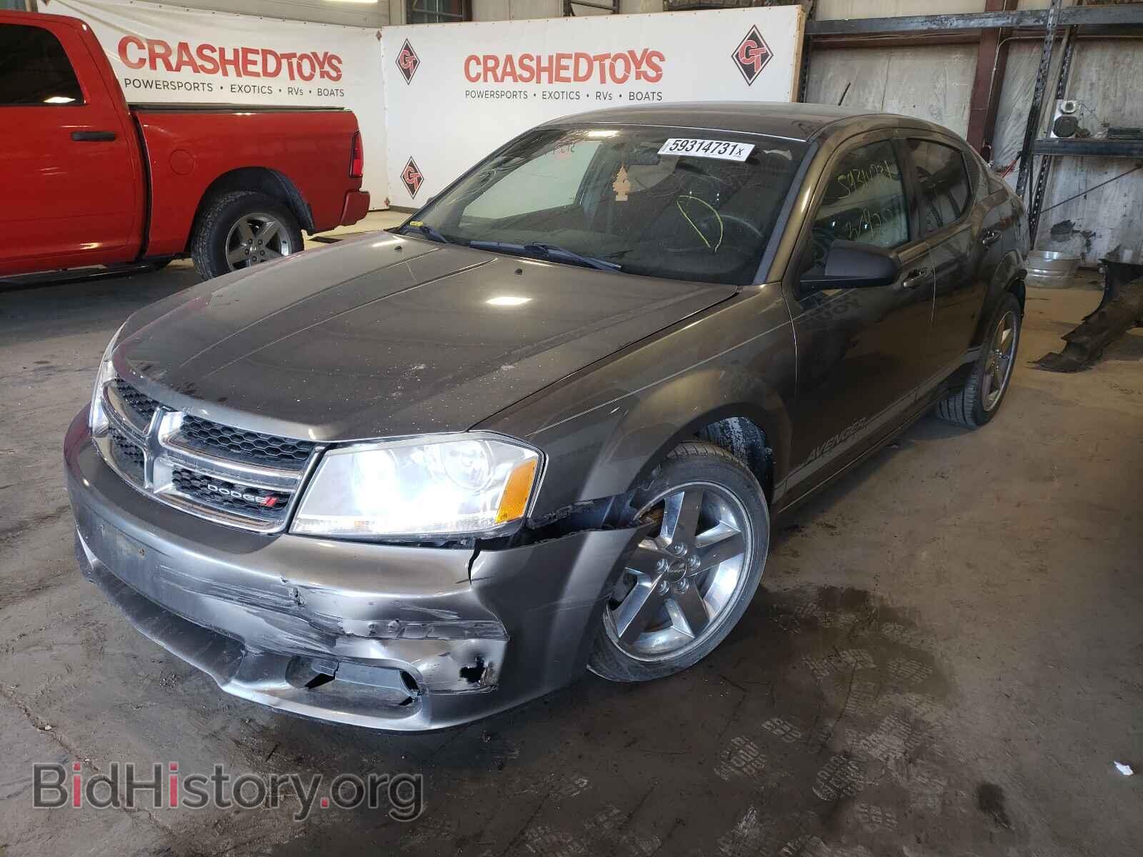 2012 DODGE AVENGER - VIN: 1C3CDZAB6CN237772 - Фото 2