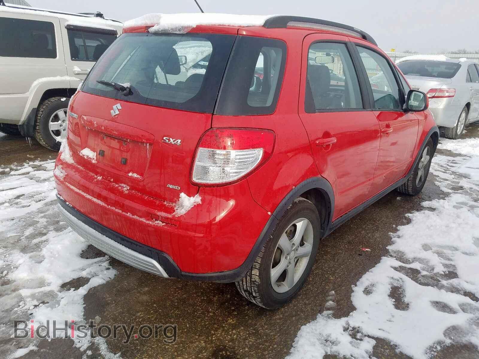 2007 SUZUKI SX4 - VIN: JS2YB413X75105578 - Фото 4