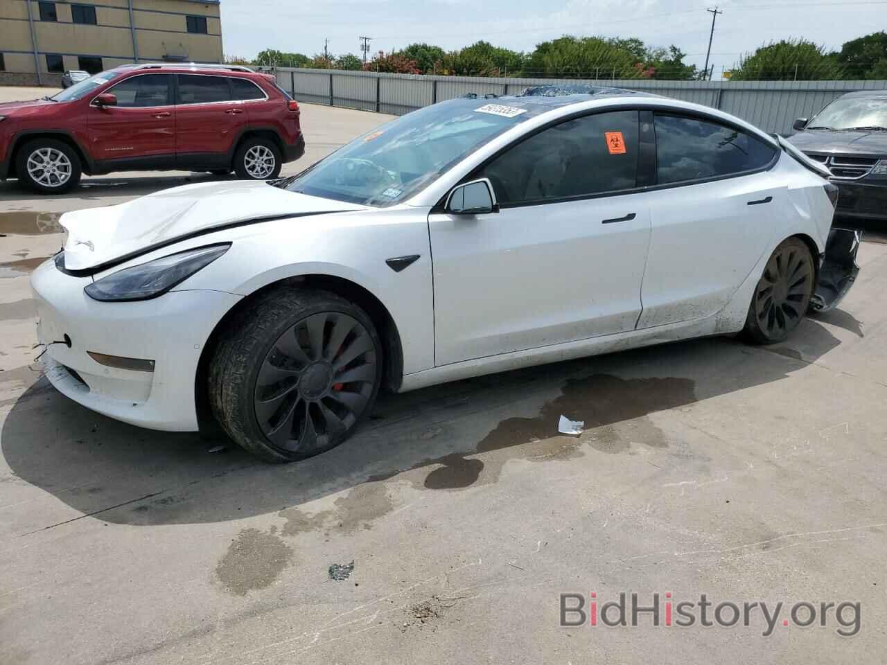 Photo 5YJ3E1EC3MF926276 - TESLA MODEL 3 2021