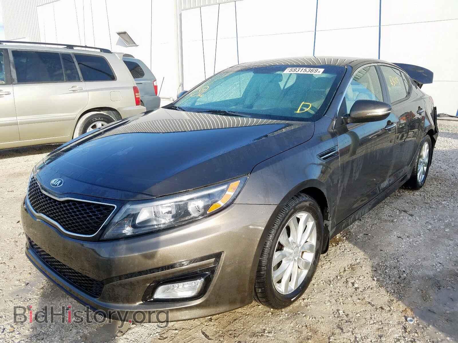 2015 KIA OPTIMA - VIN: 5XXGN4A75FG371200 - Photo 2