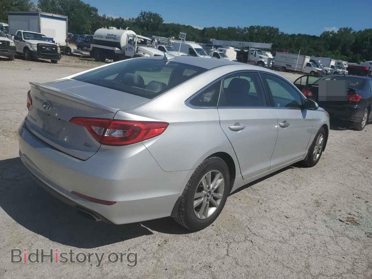 2015 HYUNDAI SONATA - VIN: 5NPE24AA7FH191930 - Фото 3