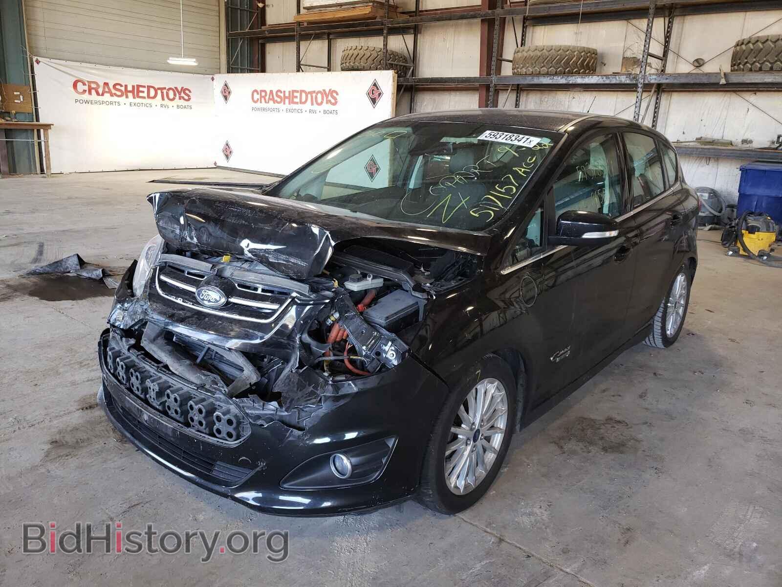 2014 FORD CMAX - VIN: 1FADP5CU2EL517157 - Фото 2