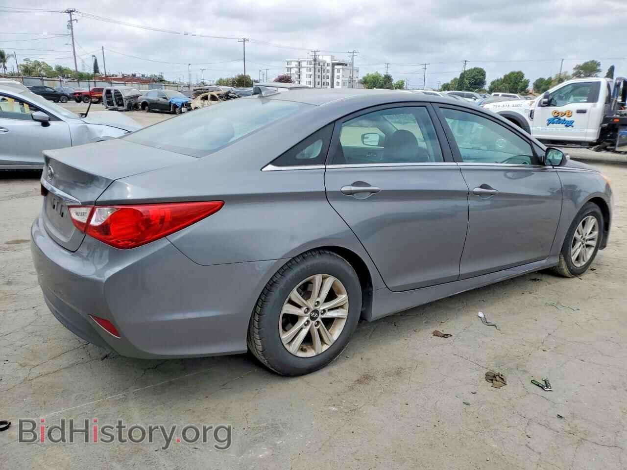 2014 HYUNDAI SONATA - VIN: 5NPEB4AC6EH834445 - Фото 3