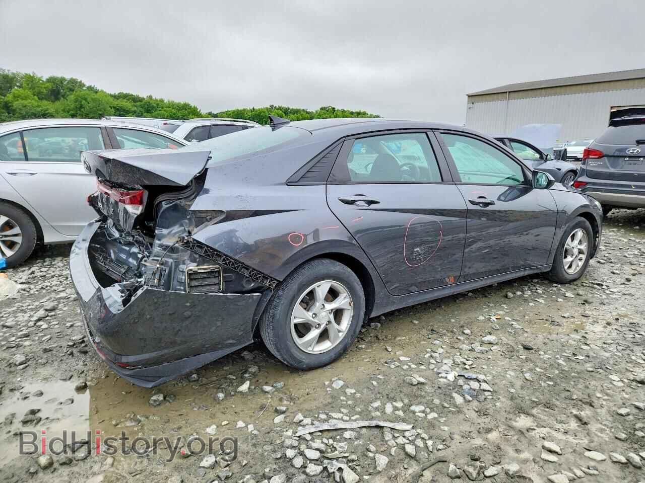 2021 HYUNDAI ELANTRA - VIN: 5NPLL4AG2MH013378 - Фото 3