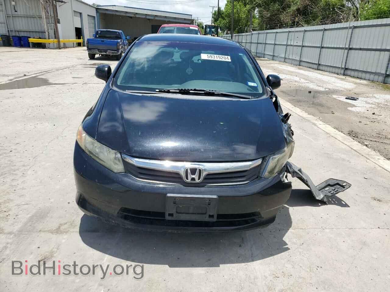 2012 HONDA CIVIC - VIN: 2HGFB2F52CH591551 - Фото 5