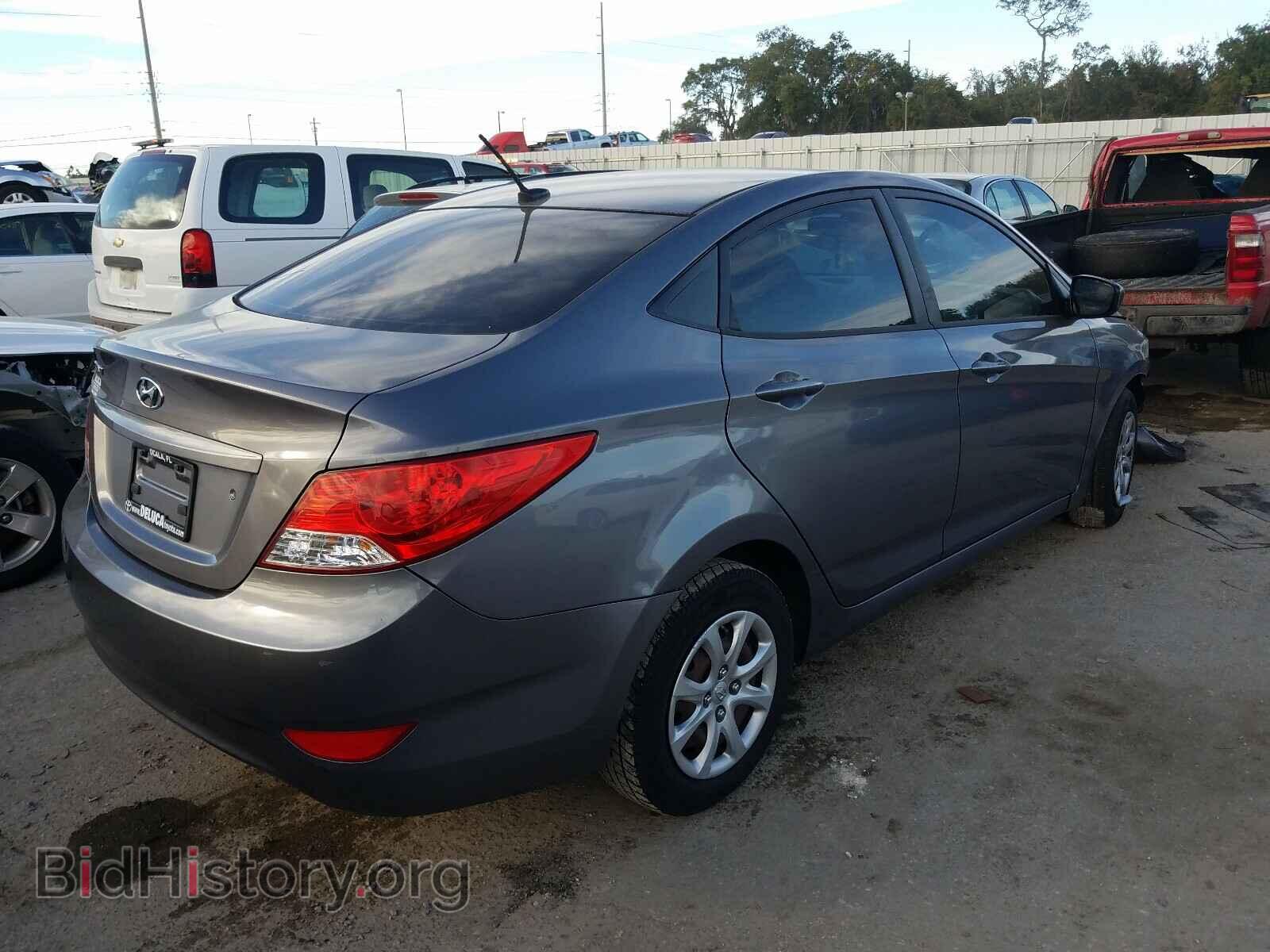 2014 HYUNDAI ACCENT - VIN: KMHCT4AE1EU655298 - Фото 4