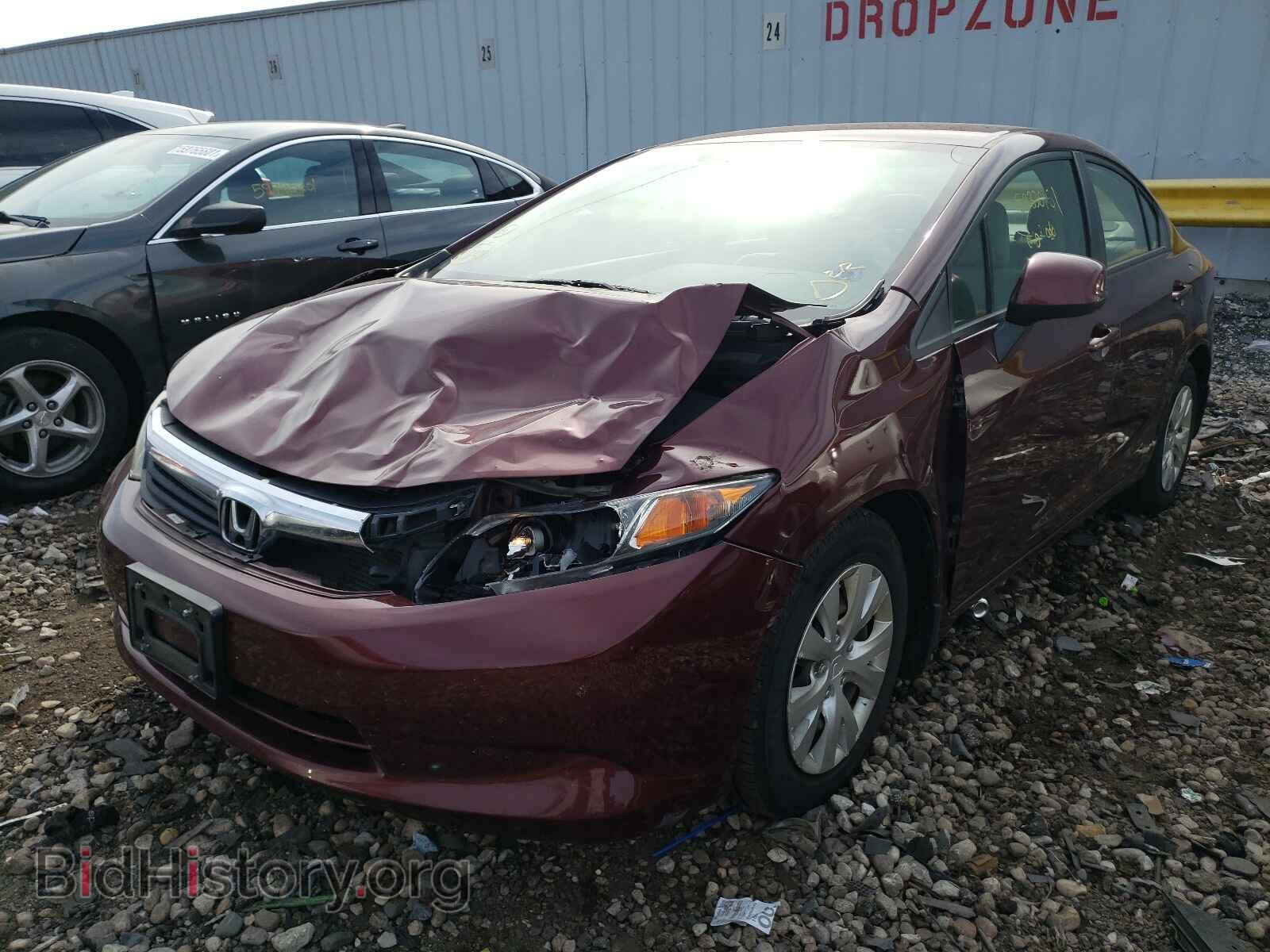 2012 HONDA CIVIC - VIN: 19XFB2F5XCE088408 - Фото 2