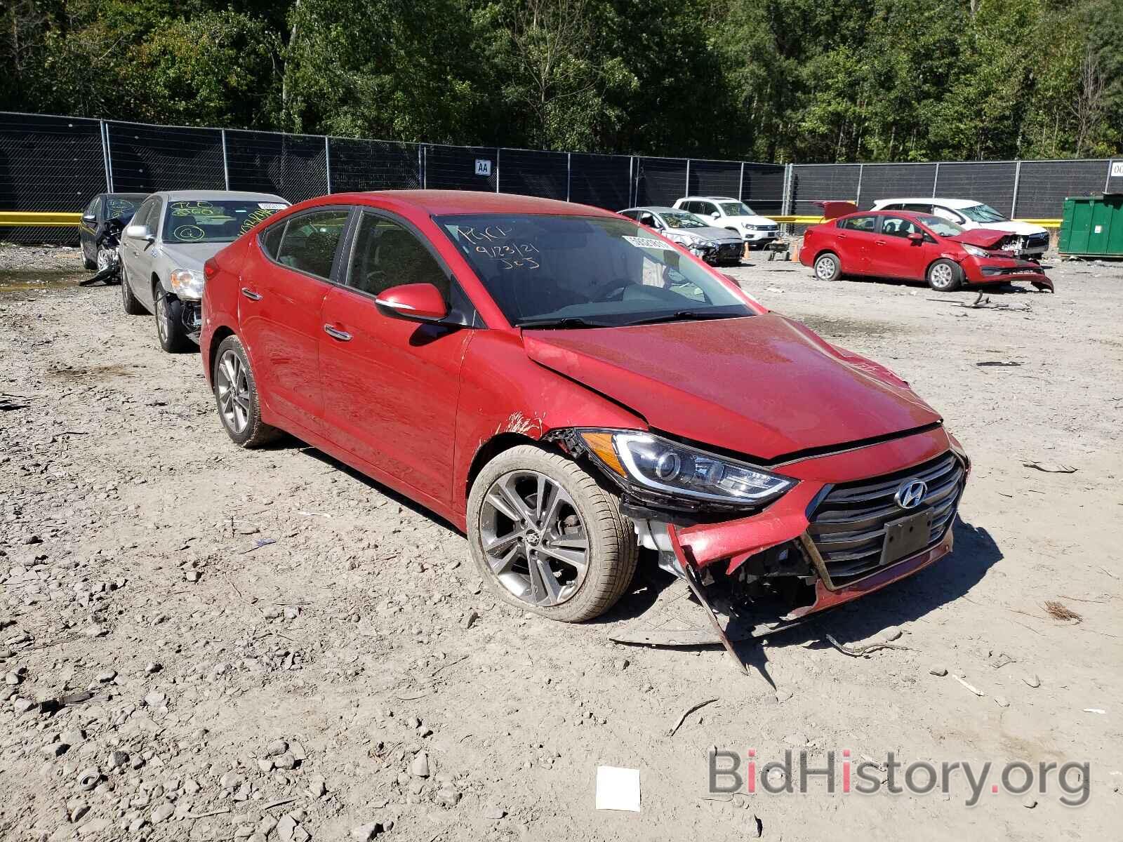 Photo 5NPD84LF8HH029522 - HYUNDAI ELANTRA 2017