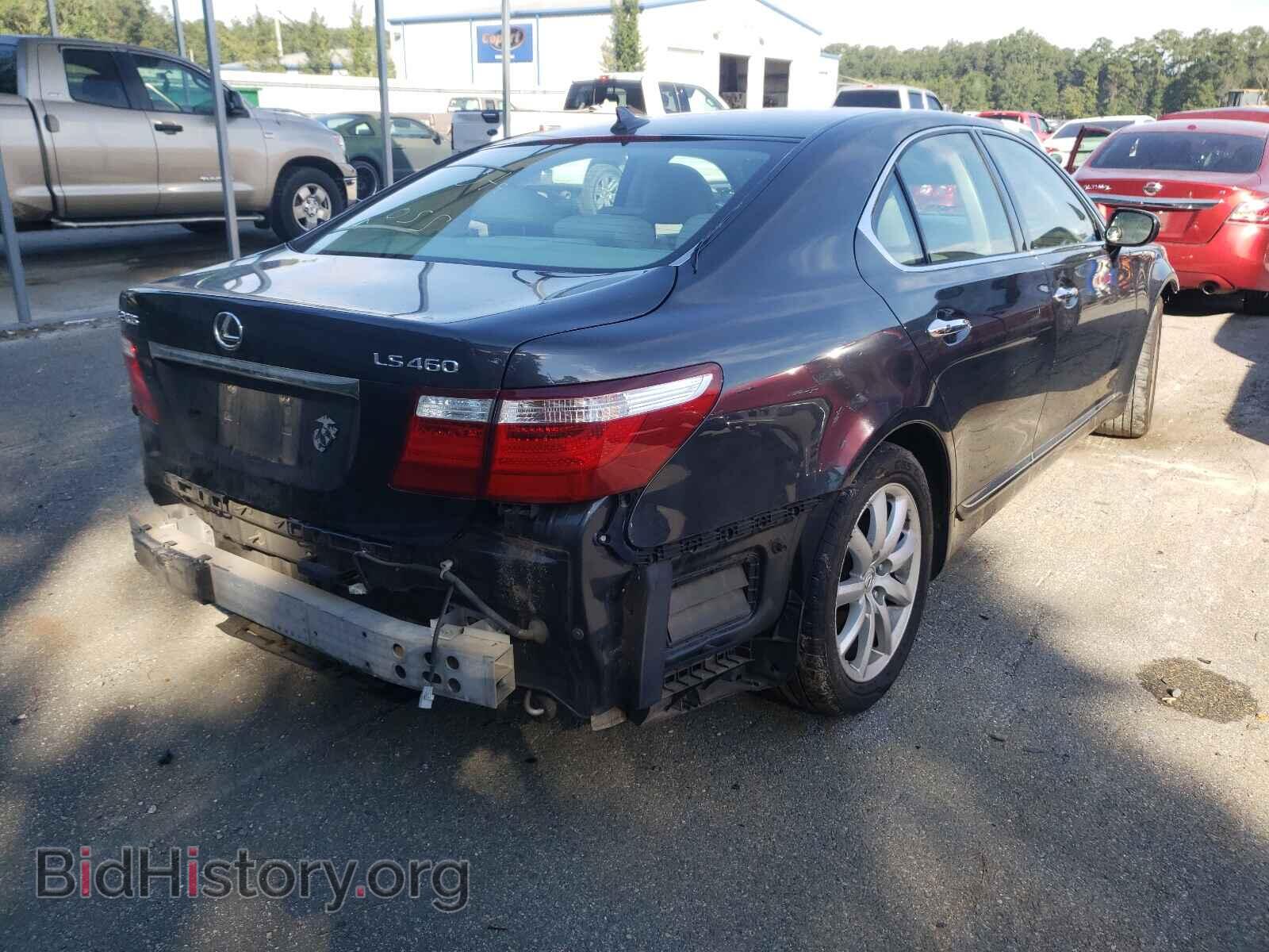 2007 LEXUS LS460 - VIN: JTHBL46F075042456 - Фото 4