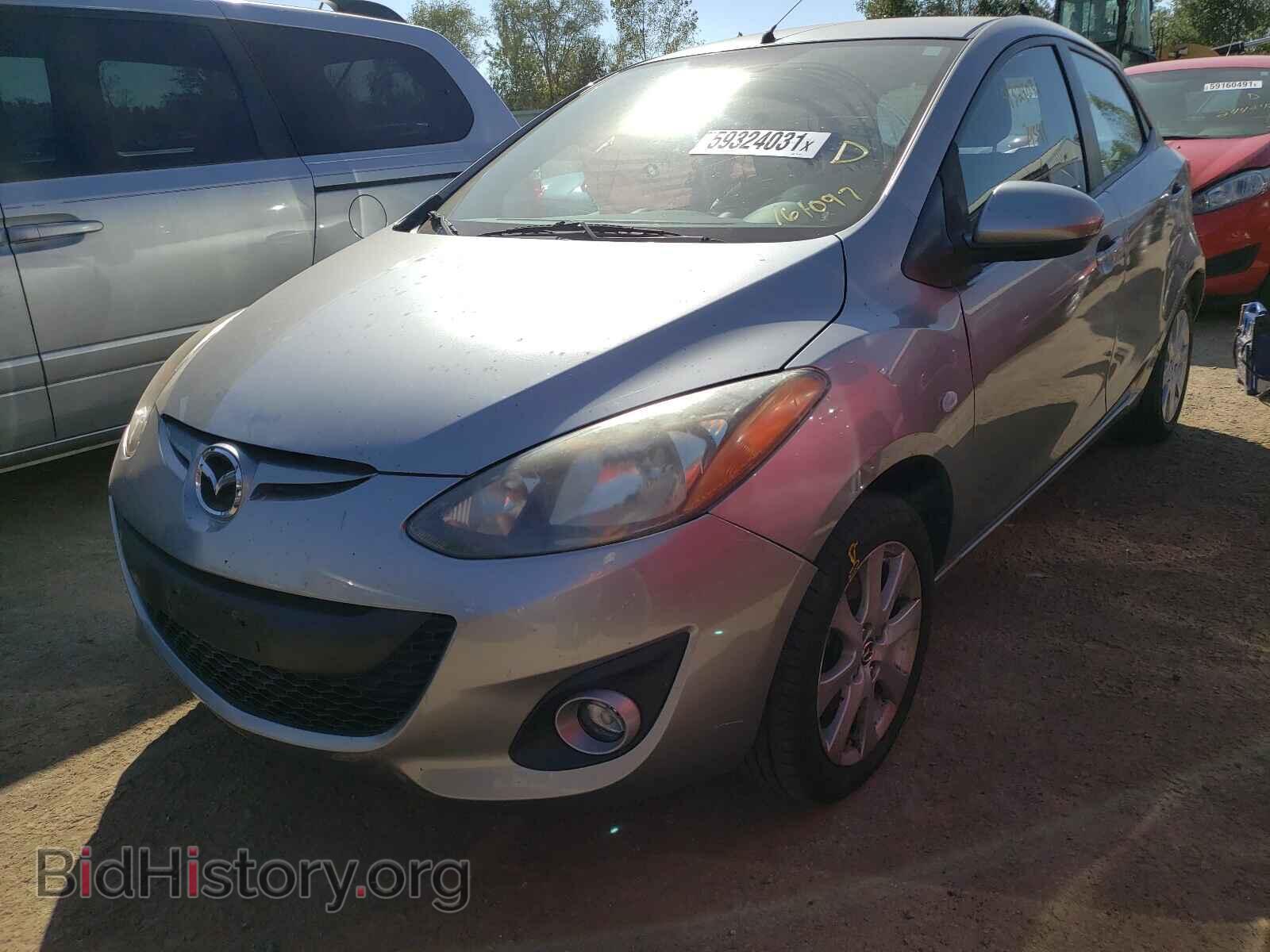 2013 MAZDA 2 - VIN: JM1DE1LYXD0161097 - Фото 2