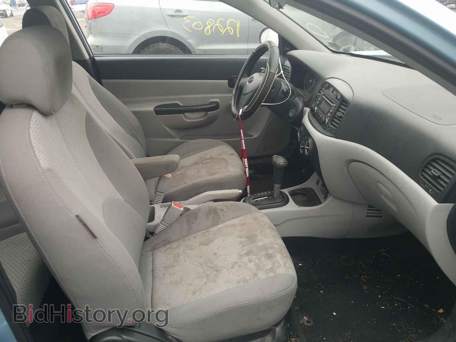 2008 HYUNDAI ACCENT - VIN: KMHCM36C88U069037 - Фото 5