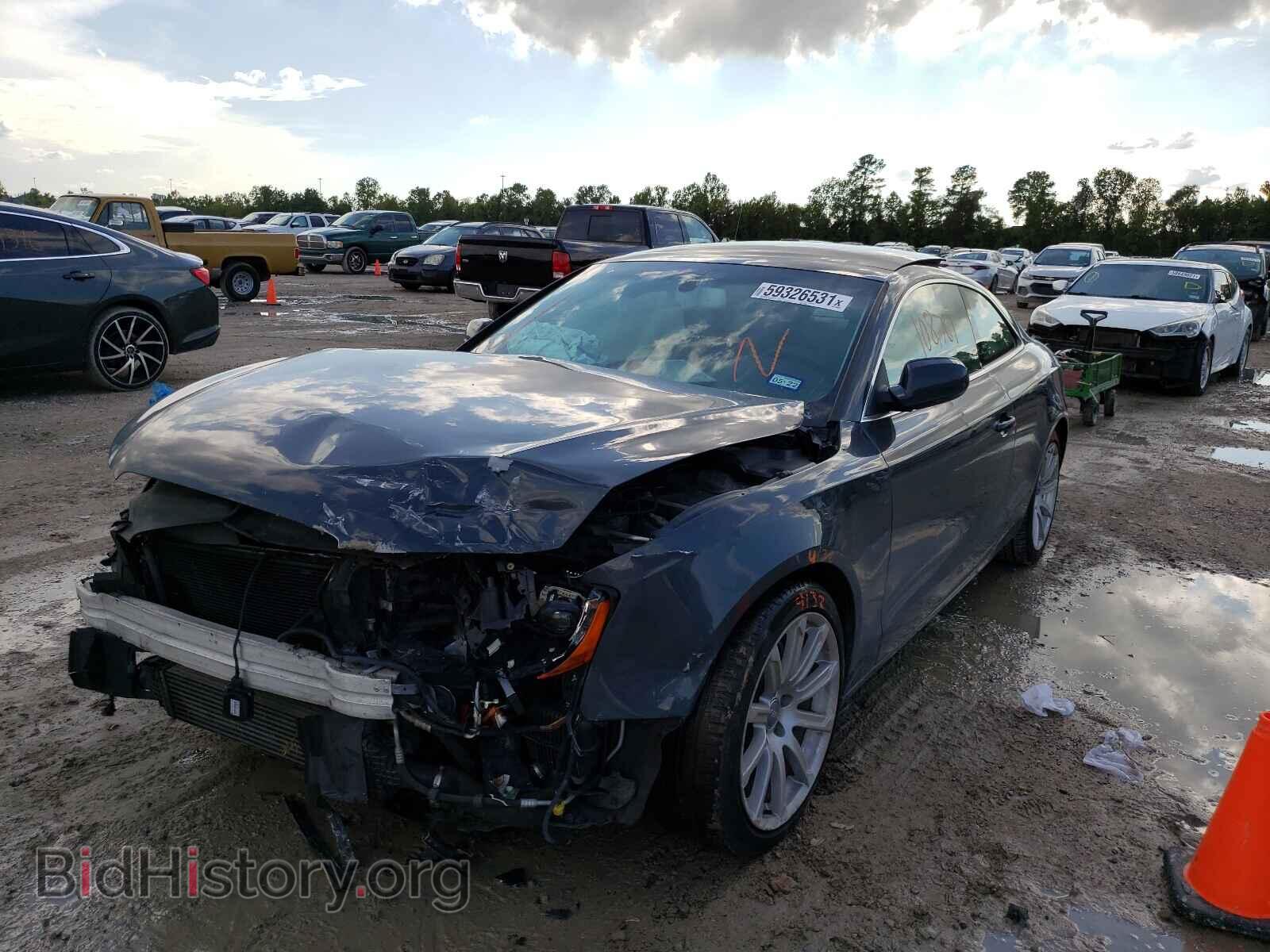 2011 AUDI A5 - VIN: WAULFAFR4BA050000 - Фото 2