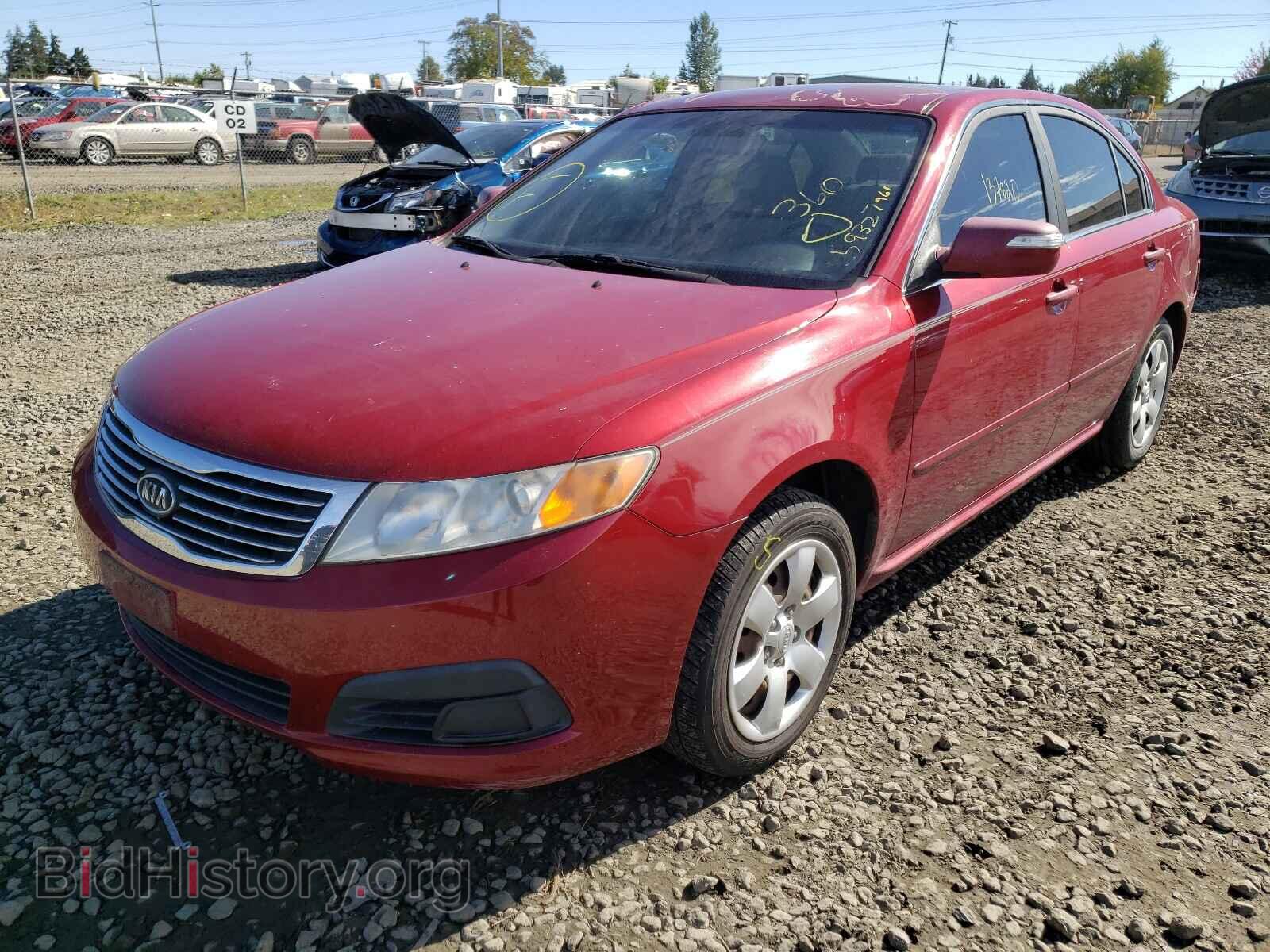 2009 KIA OPTIMA - VIN: KNAGE228095289067 - Фото 2